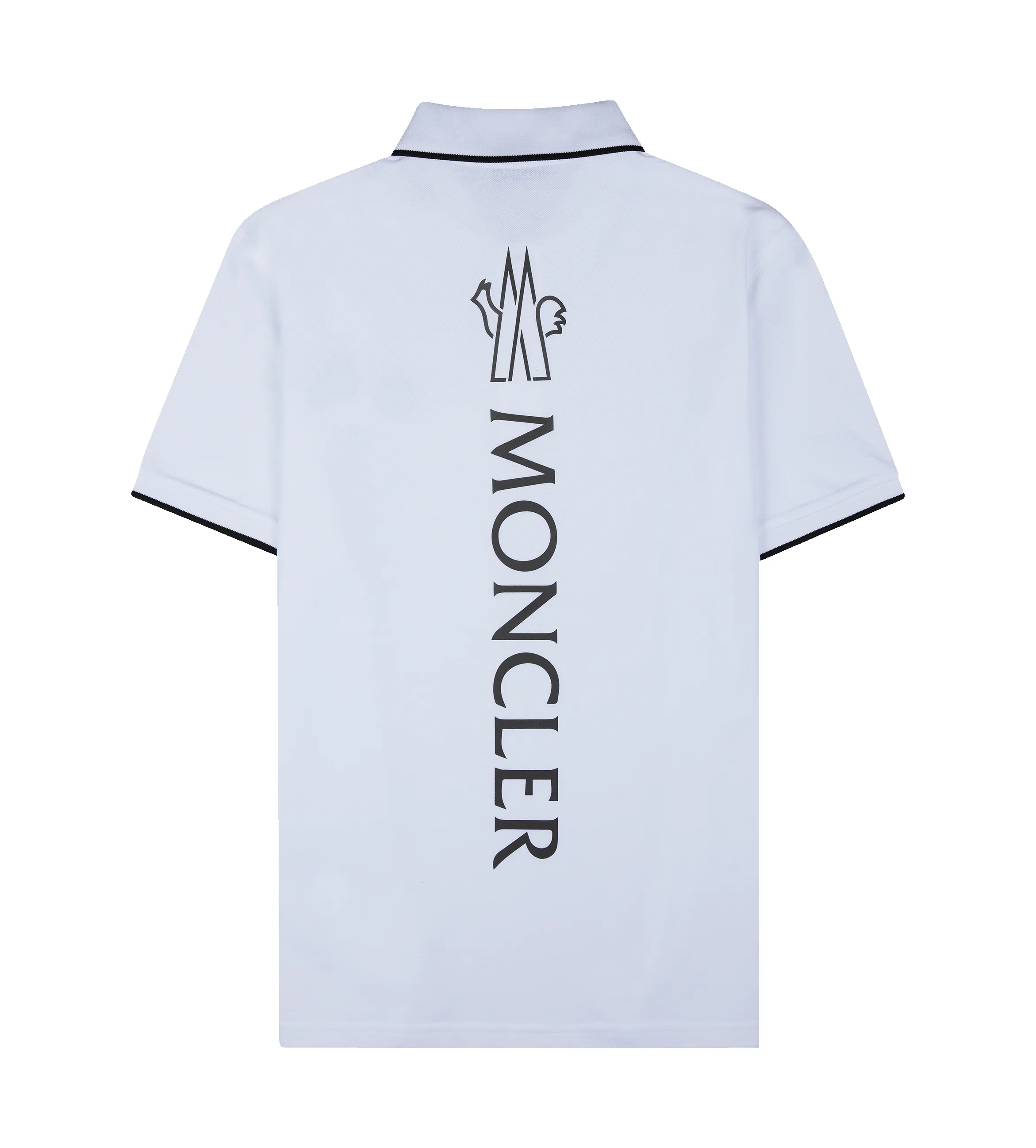 Logo Polo Shirt White sold by FOUR Amsterdam product image thumbnail 2