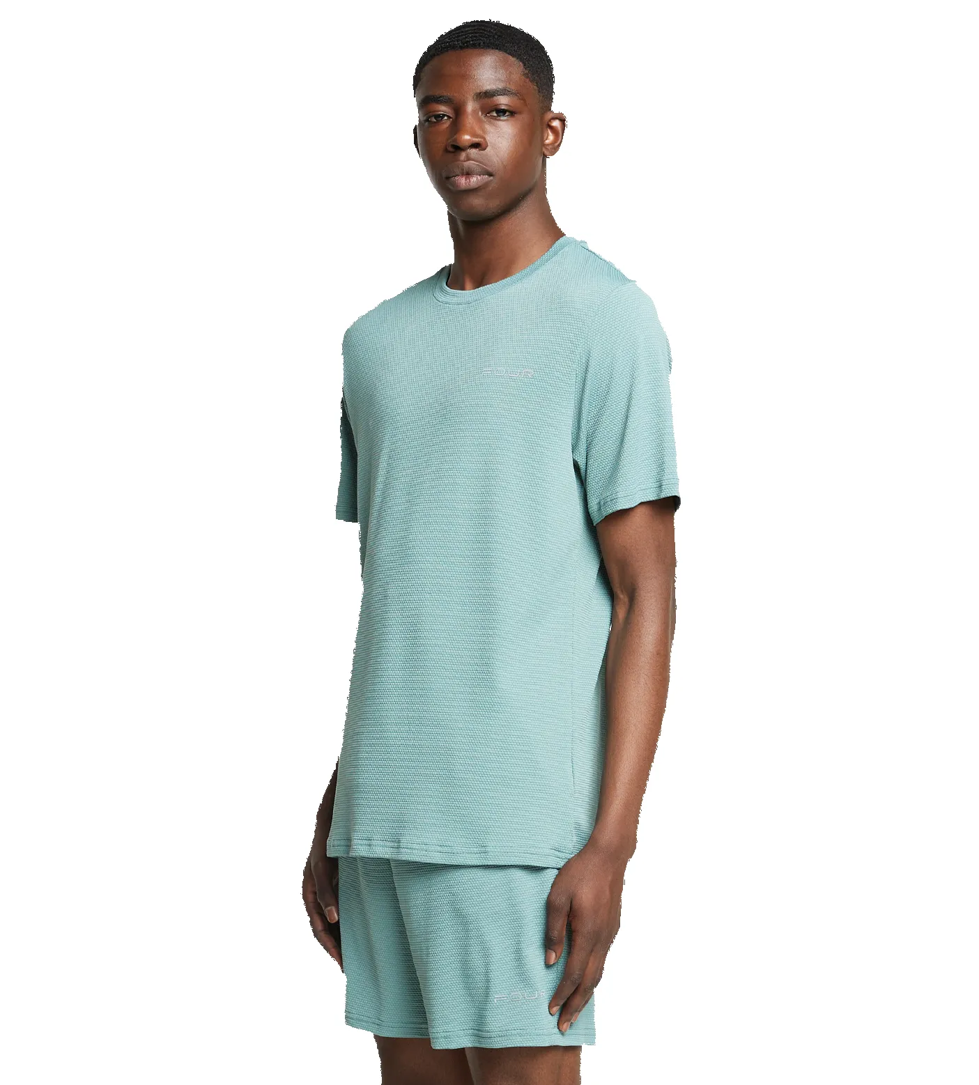 Sportswear T-shirt Trellis Green sold by FOUR Amsterdam product image thumbnail 3