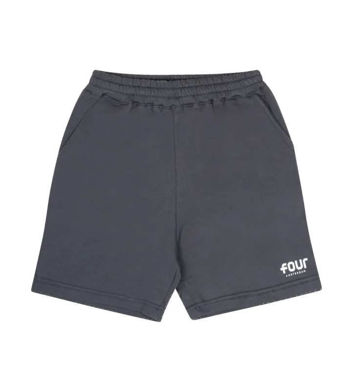 Logo Shorts Asphalt sold by FOUR Amsterdam