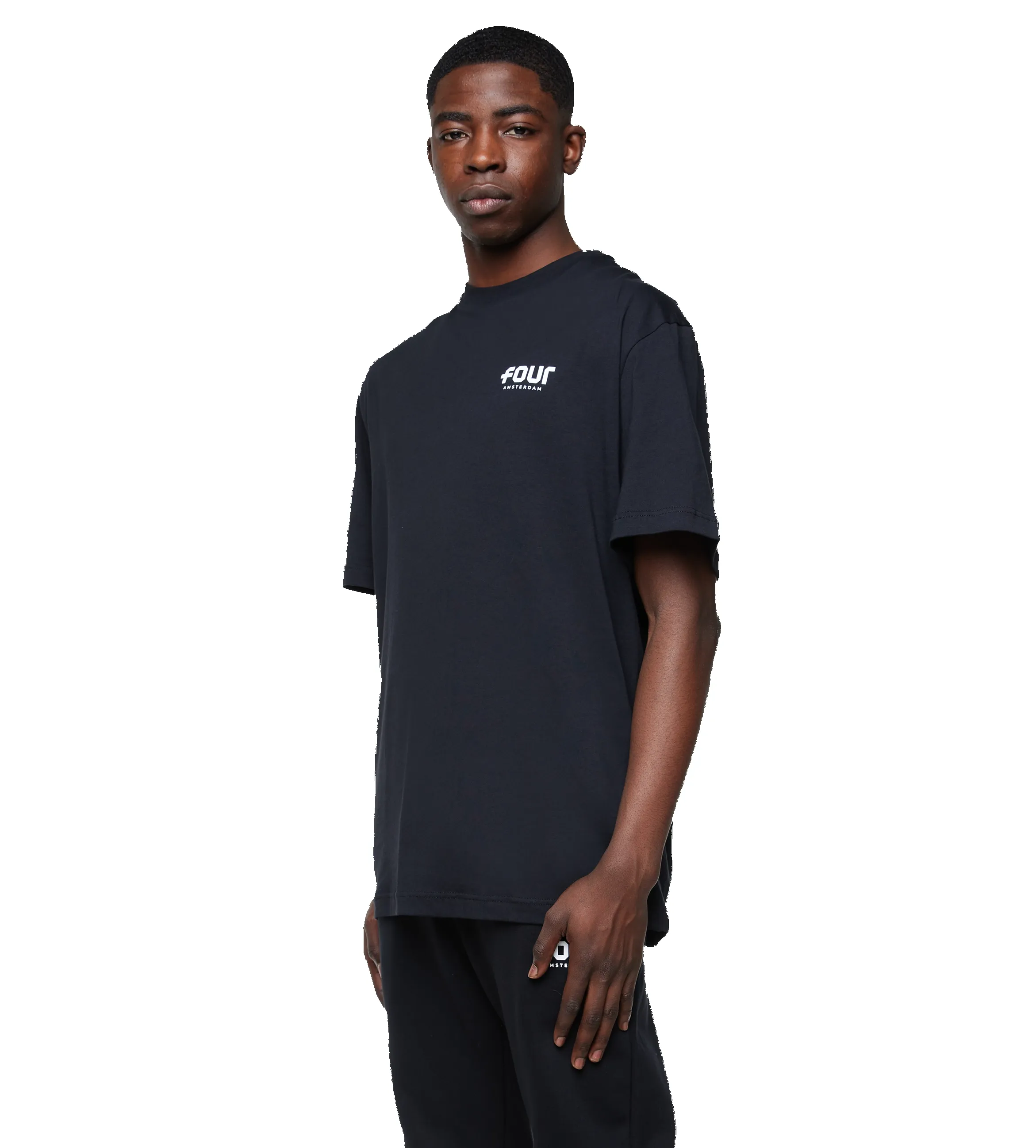 Graphic Soundsystem Tour T-shirt Black sold by FOUR Amsterdam product image thumbnail 4