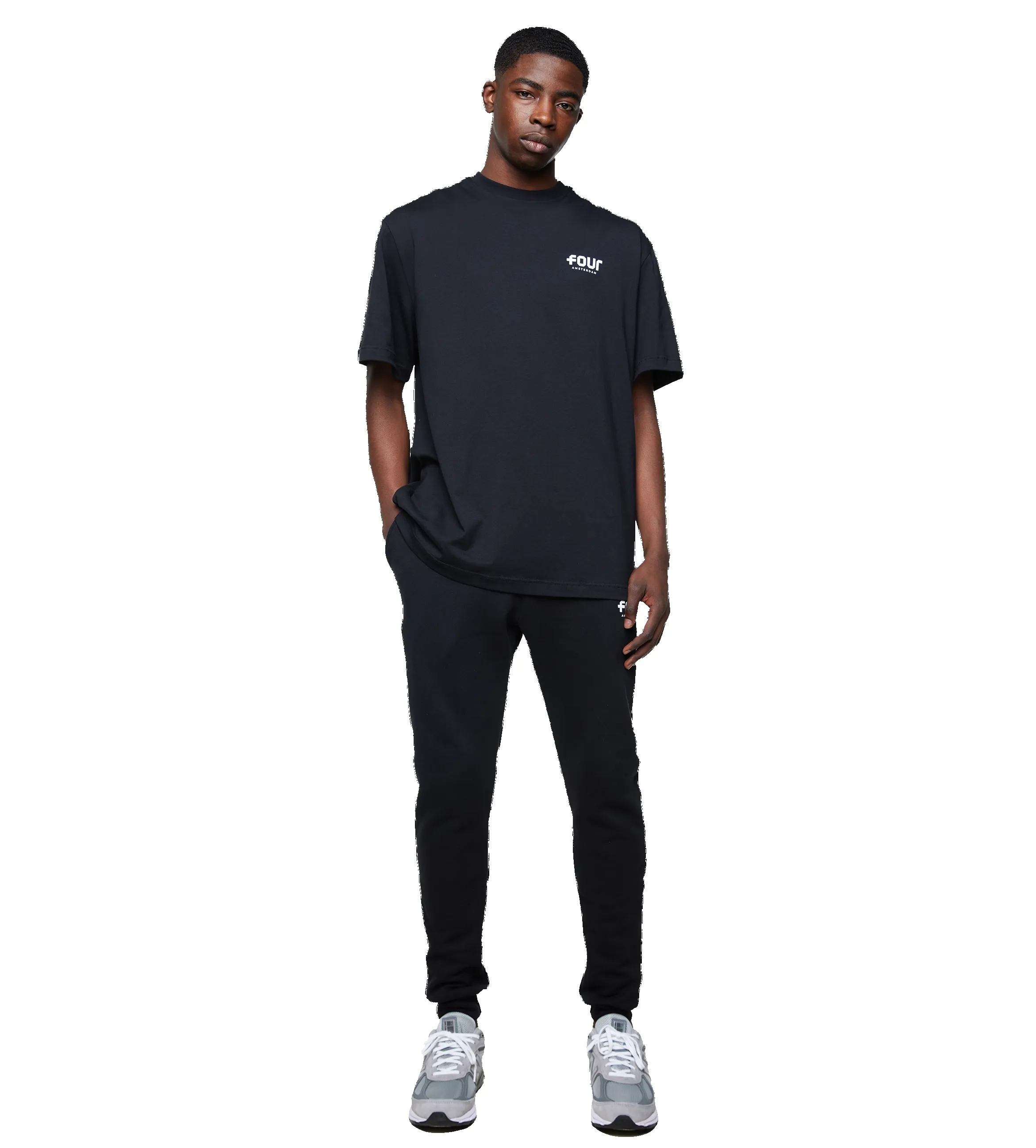 Graphic Soundsystem Tour T-shirt Black sold by FOUR Amsterdam product image thumbnail 3