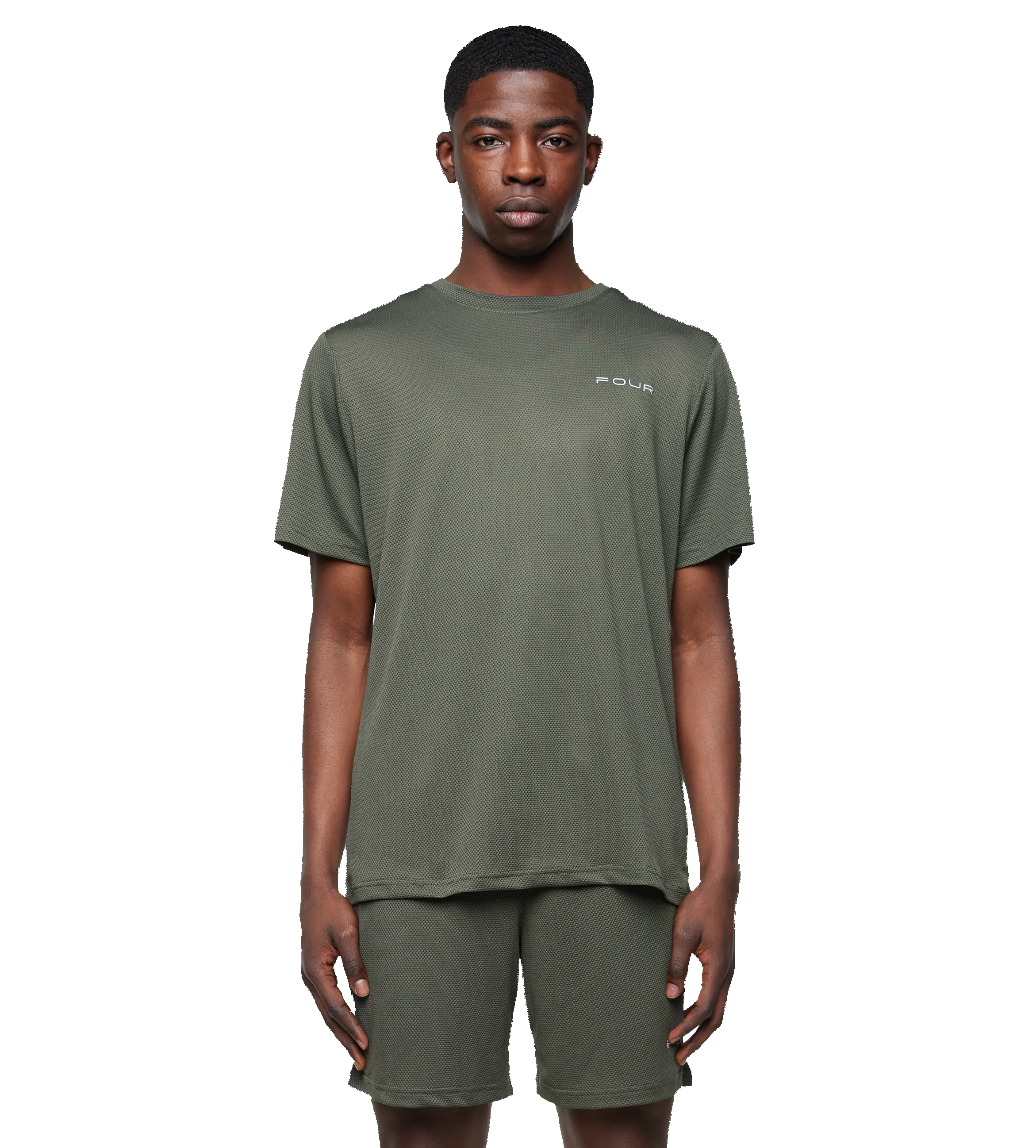 Sportswear T-shirt Army Green sold by FOUR Amsterdam