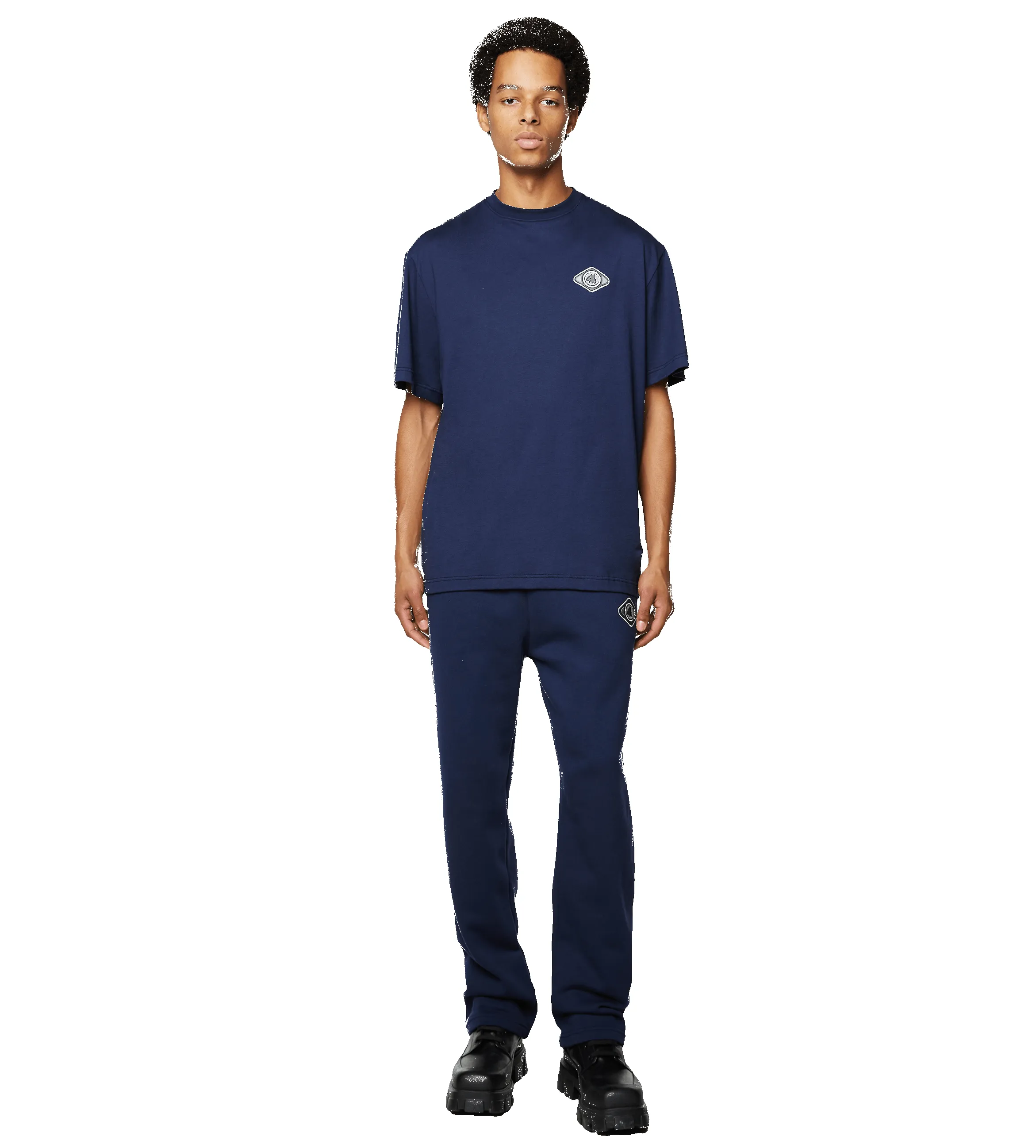 T-shirt Marine Blue sold by FOUR Amsterdam product image thumbnail 3