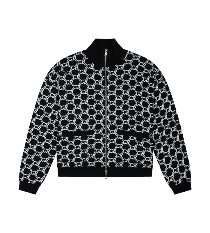 Monogram Jacket Black sold by FOUR Amsterdam