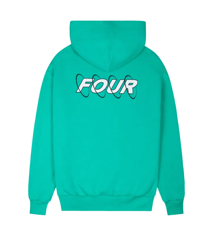 Circles Logo Hoodie Vivid Green sold by FOUR Amsterdam