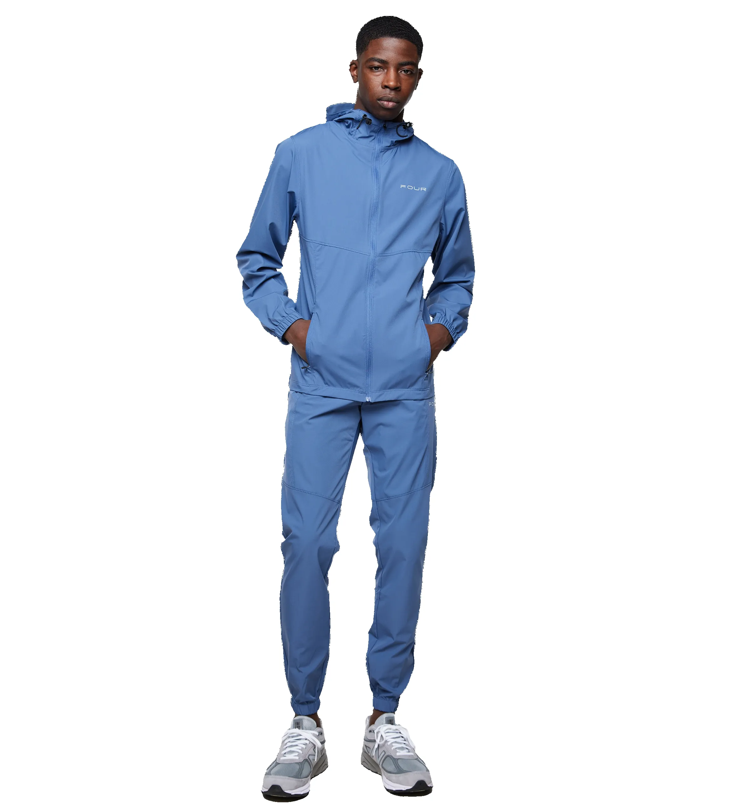 Sportswear Trackjacket Frost Blue sold by FOUR Amsterdam product image thumbnail 4