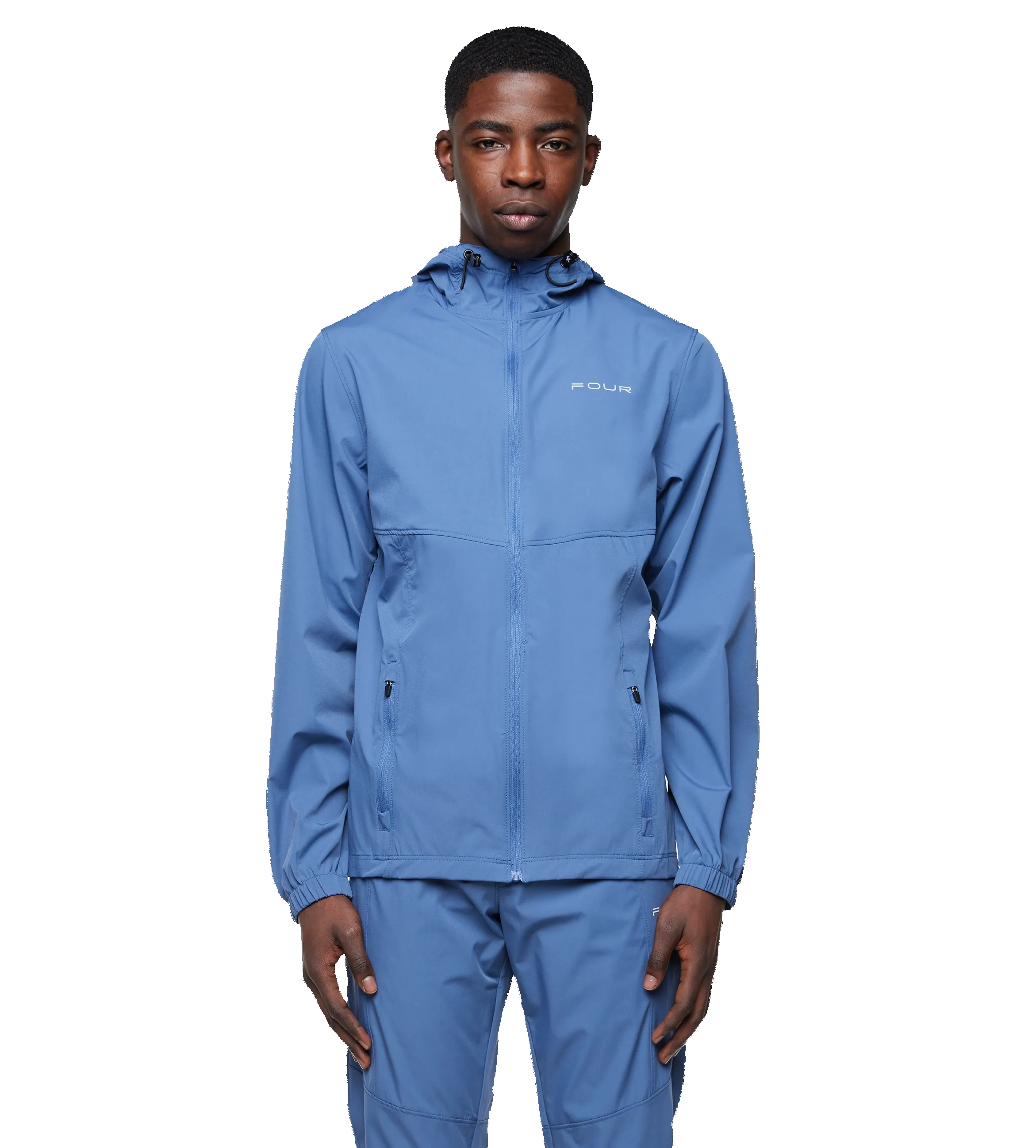 Sportswear Trackjacket Frost Blue sold by FOUR Amsterdam product image thumbnail 3