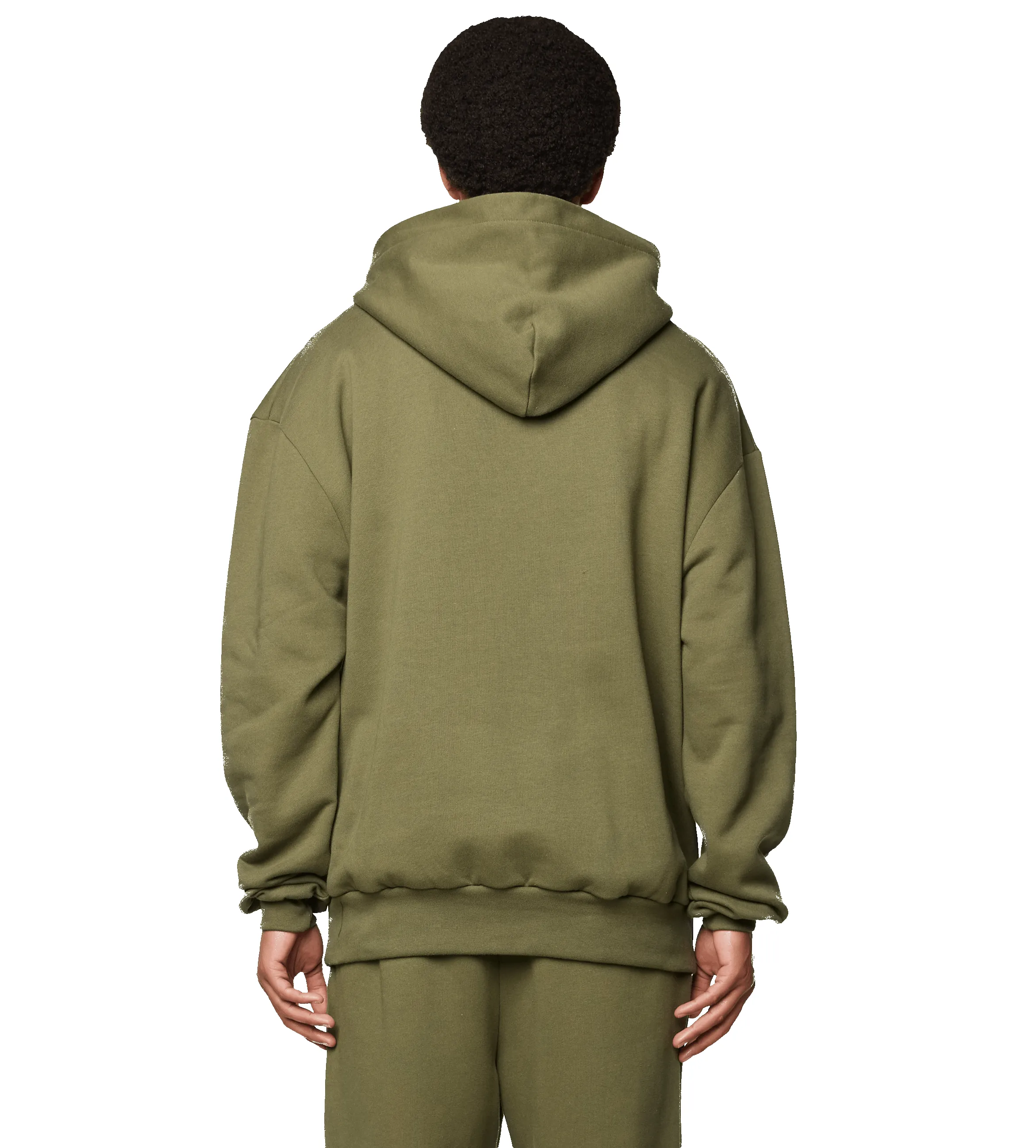 Hoodie Olive Night sold by FOUR Amsterdam product image thumbnail 3