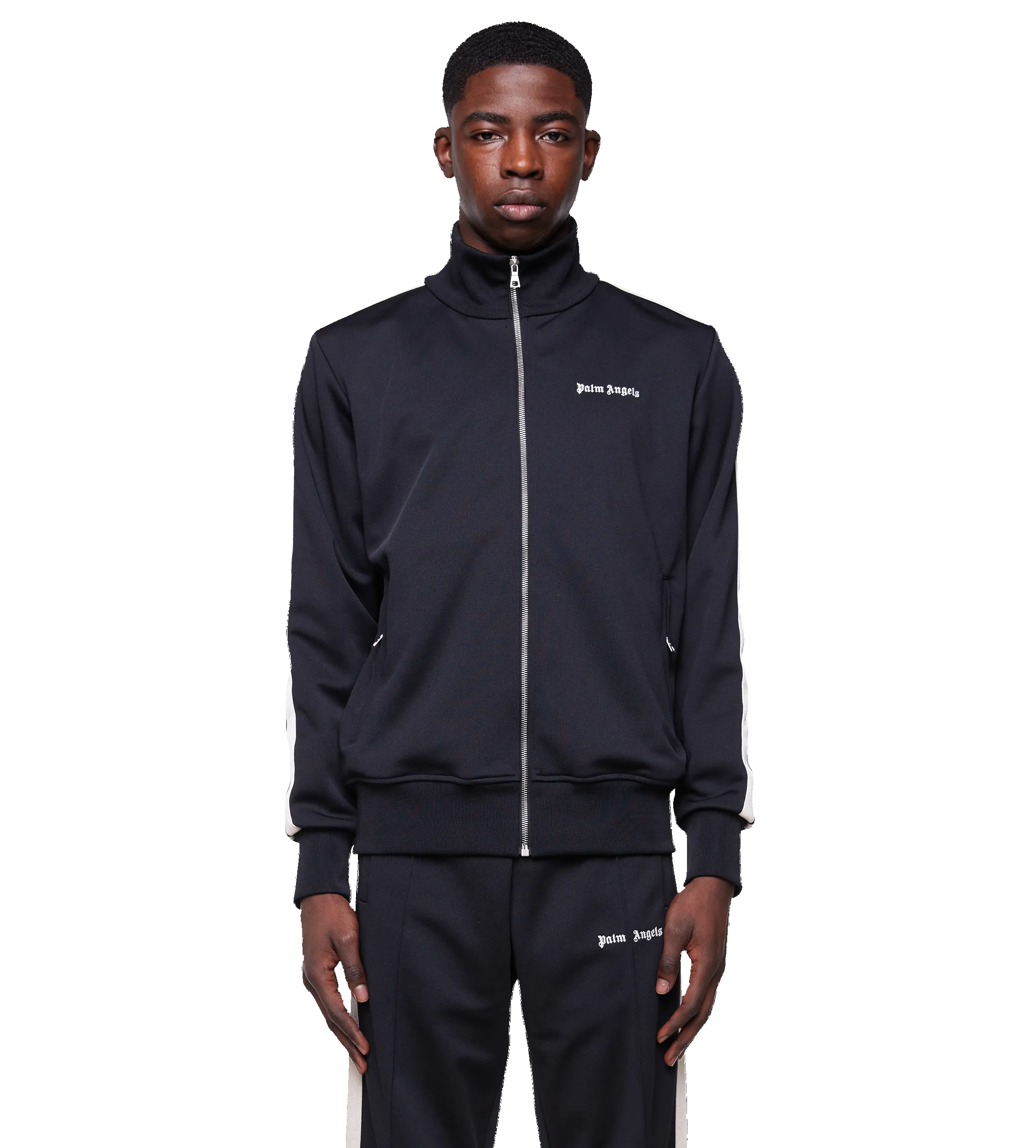 Logo Track Jacket Black sold by FOUR Amsterdam