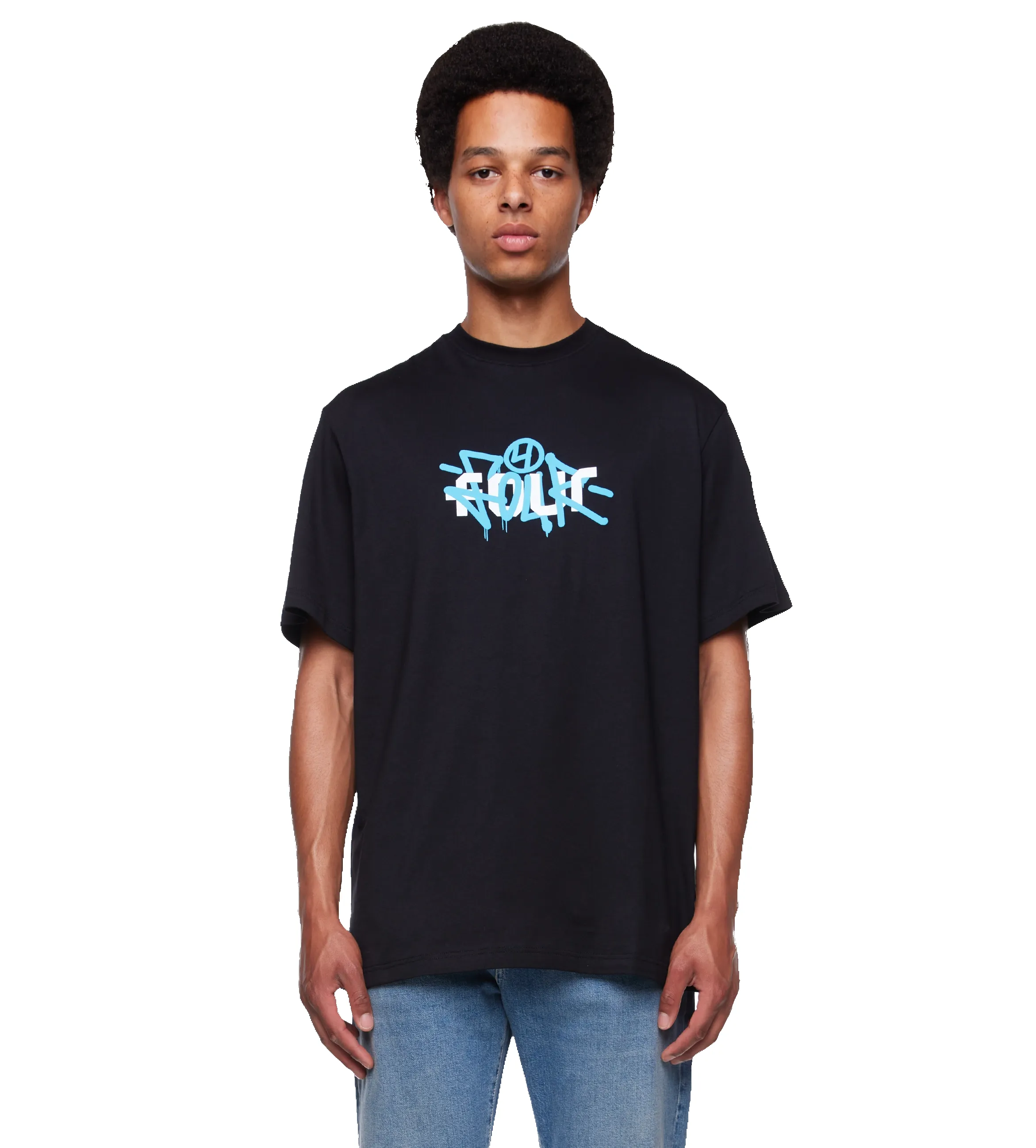 Graffiti T-shirt Black sold by FOUR Amsterdam