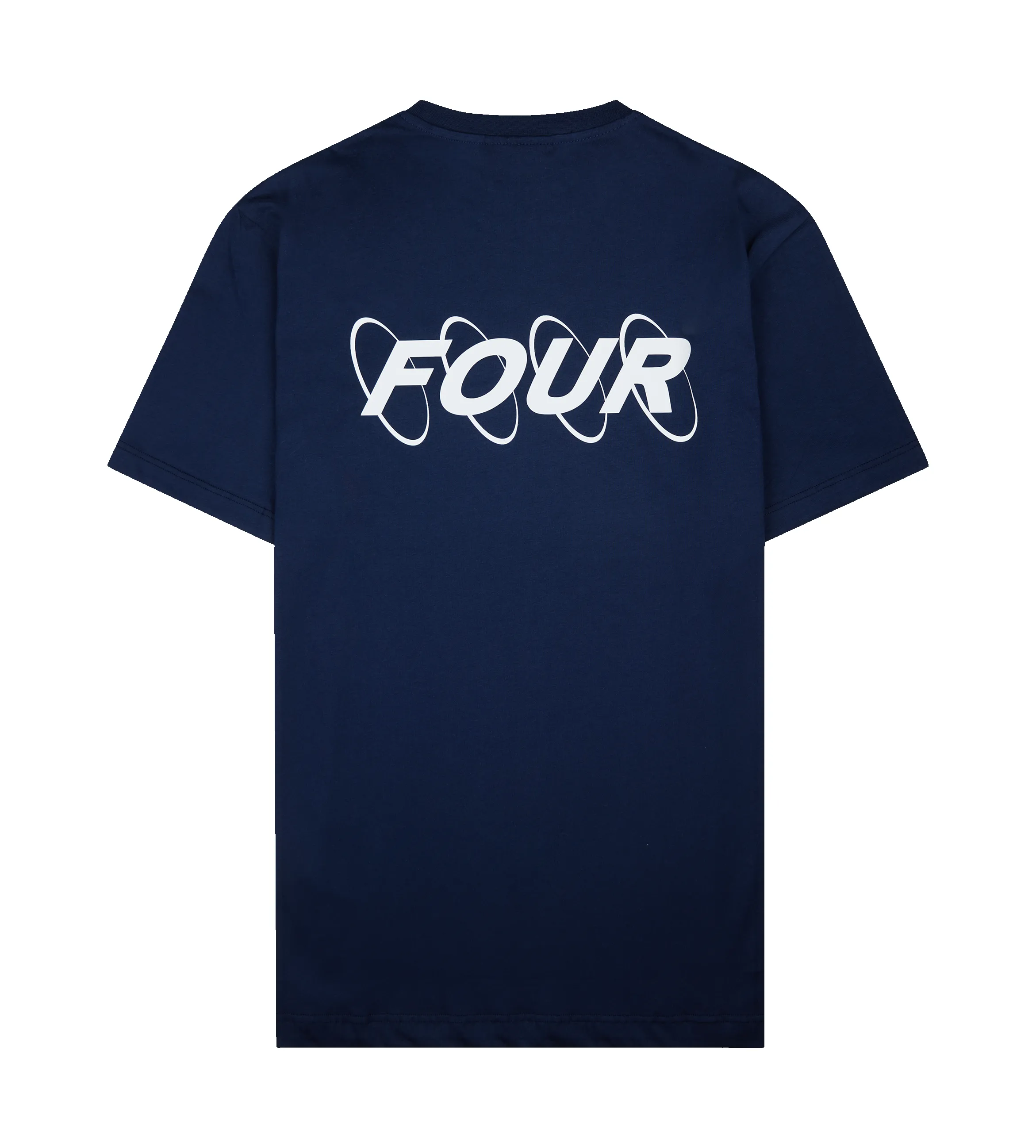 Circles Logo T-shirt Marine Blue sold by FOUR Amsterdam product image thumbnail 2