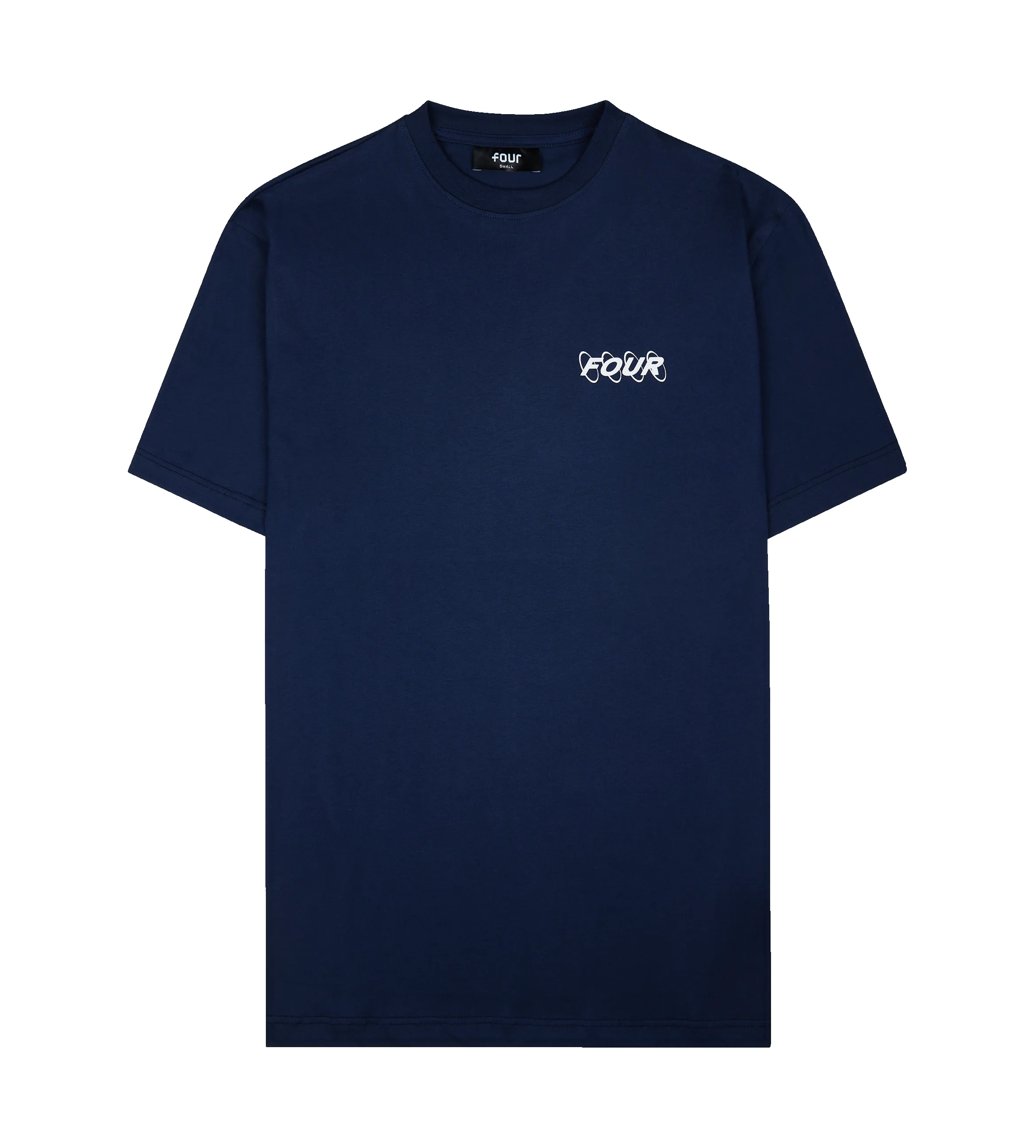 Circles Logo T-shirt Marine Blue sold by FOUR Amsterdam