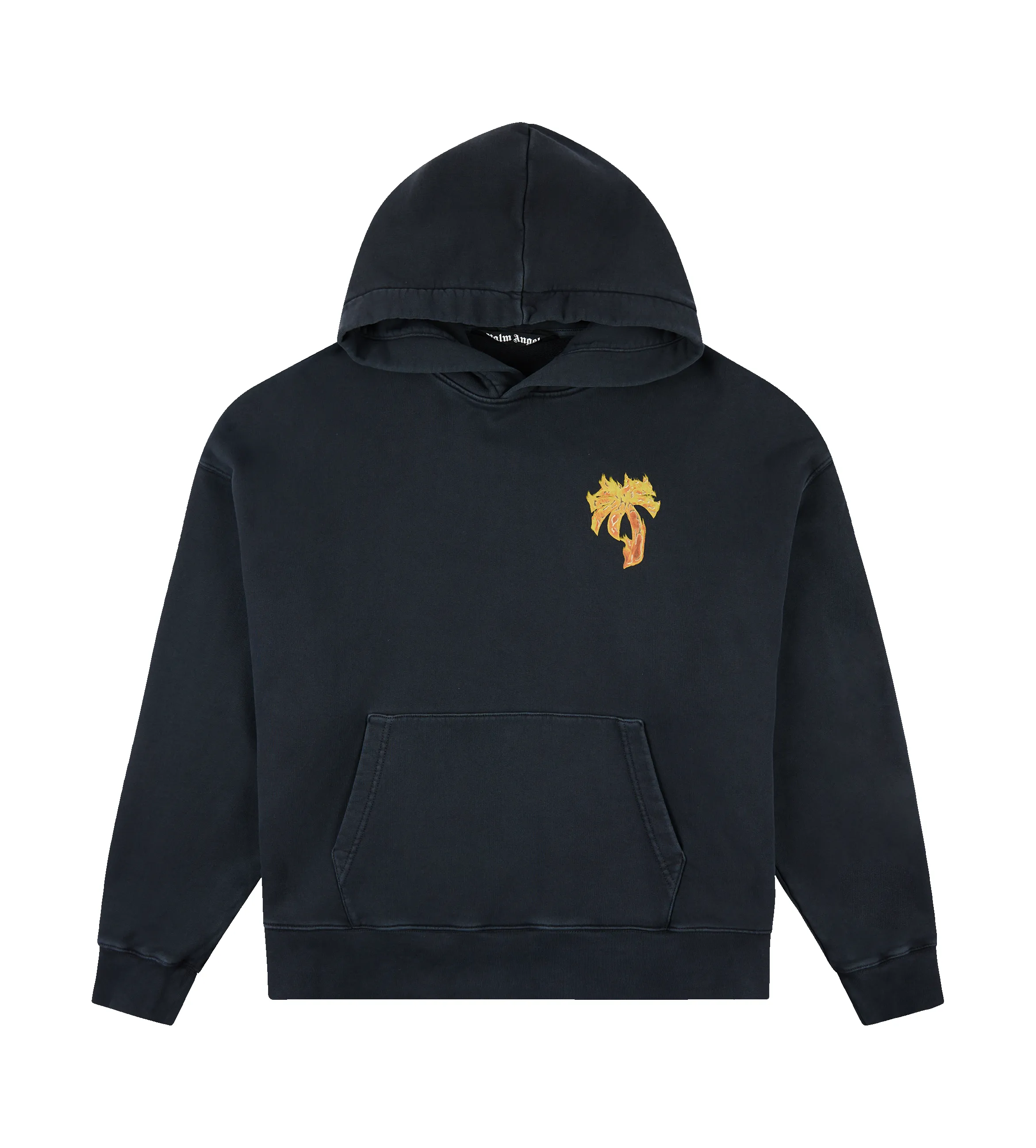 Burning Palm Black Hoodie sold by FOUR Amsterdam