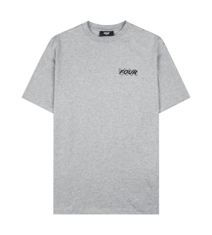 Circles Logo T-shirt Grey sold by FOUR Amsterdam