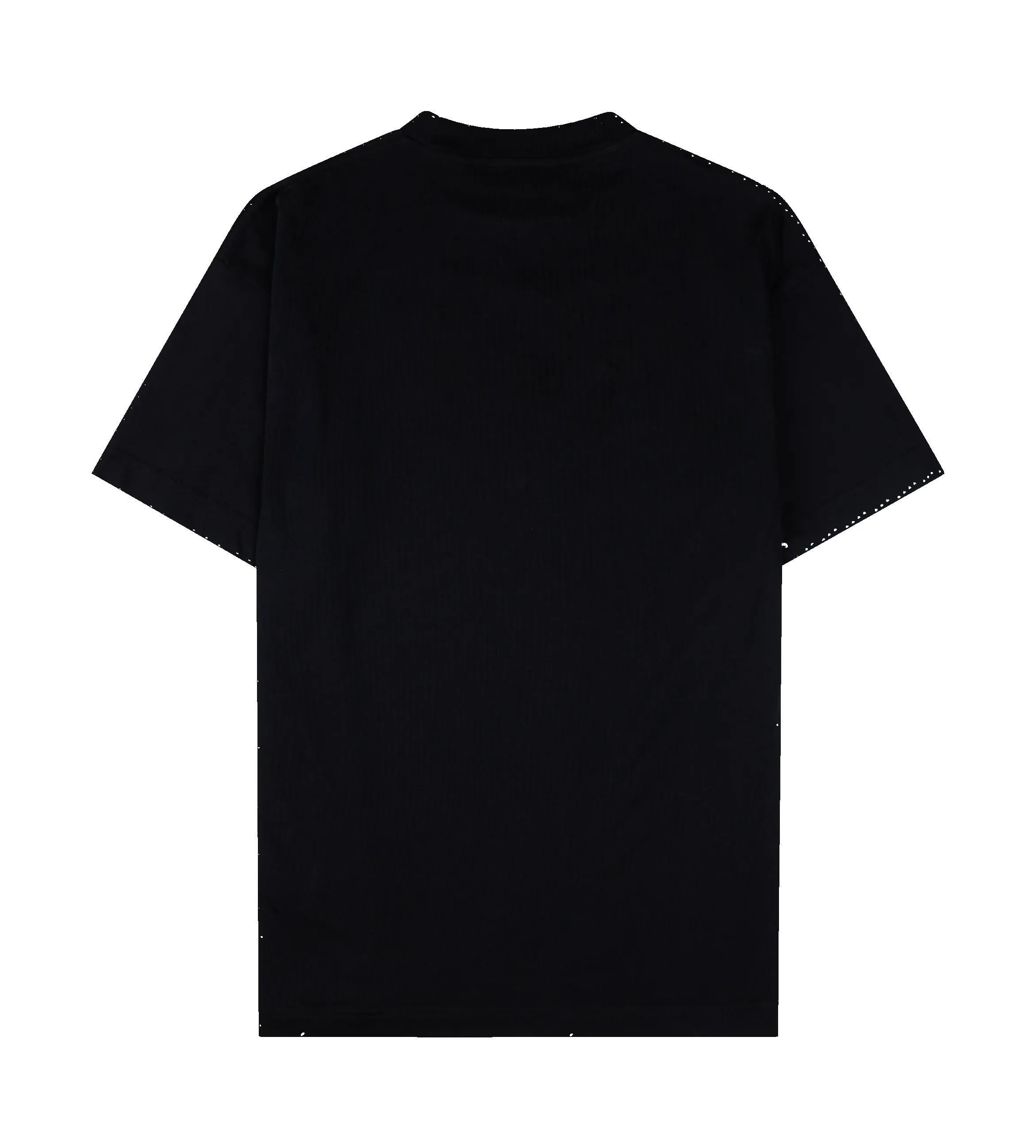 Black Cotton T-shirt Black sold by FOUR Amsterdam product image thumbnail 2