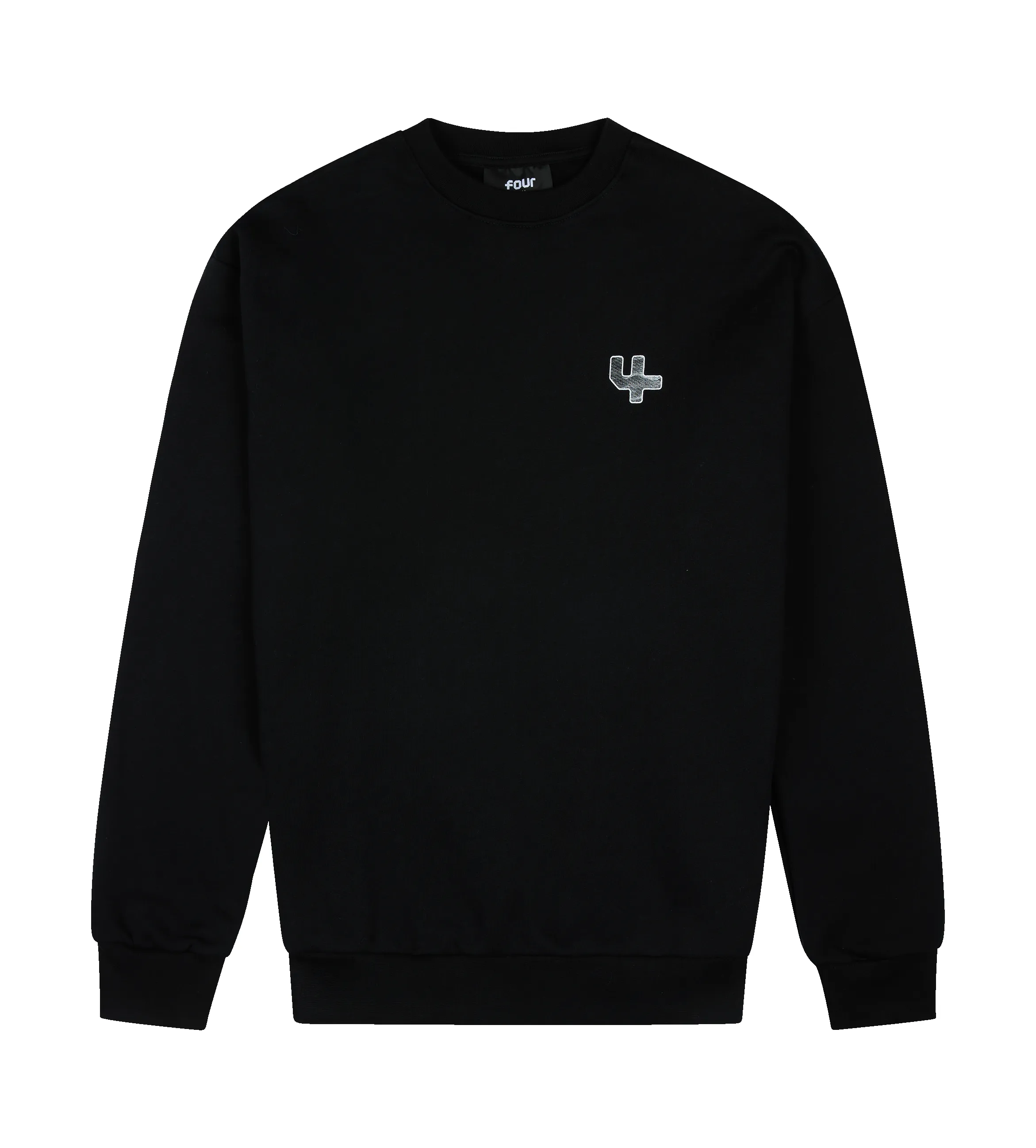 Outline Logo Crewneck Black sold by FOUR Amsterdam