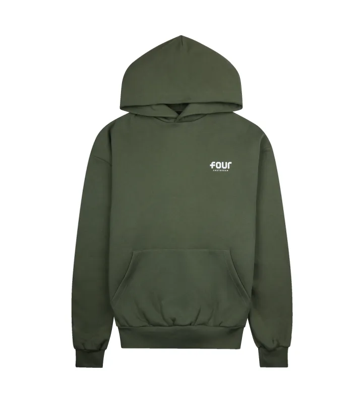 Logo Hoodie Thyme sold by FOUR Amsterdam