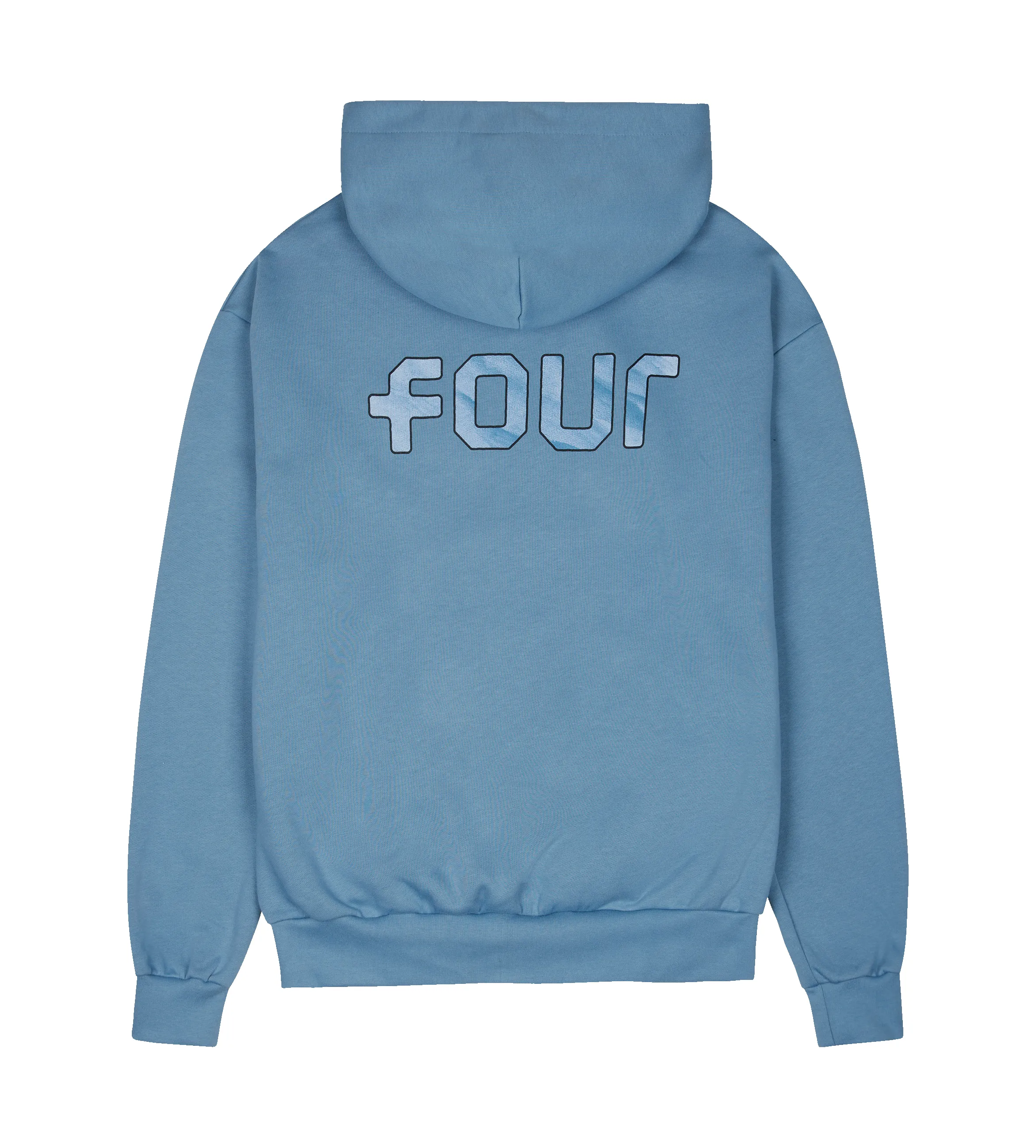 Outline Logo Hoodie Celeste sold by FOUR Amsterdam