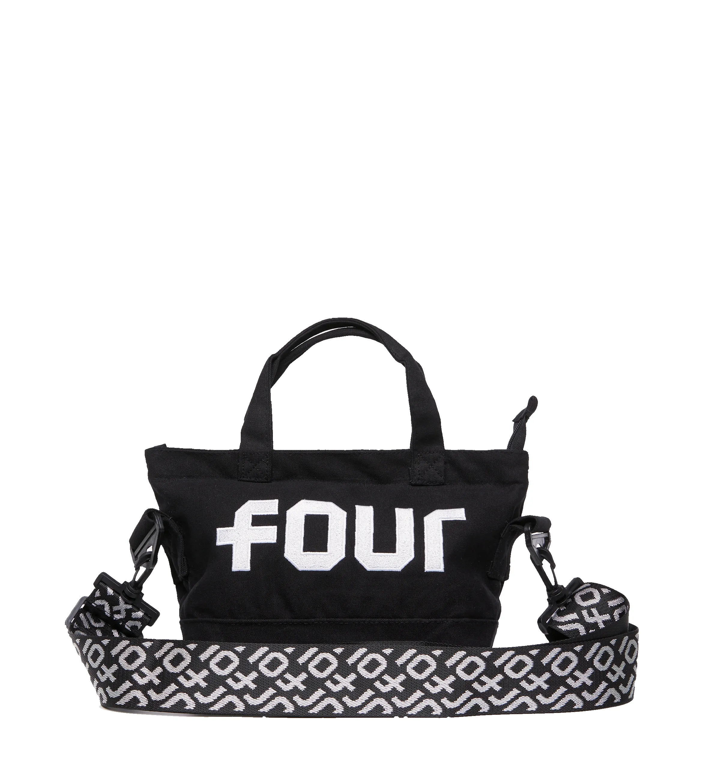 Logo Mini Sized Embroidery Shopper sold by FOUR Amsterdam
