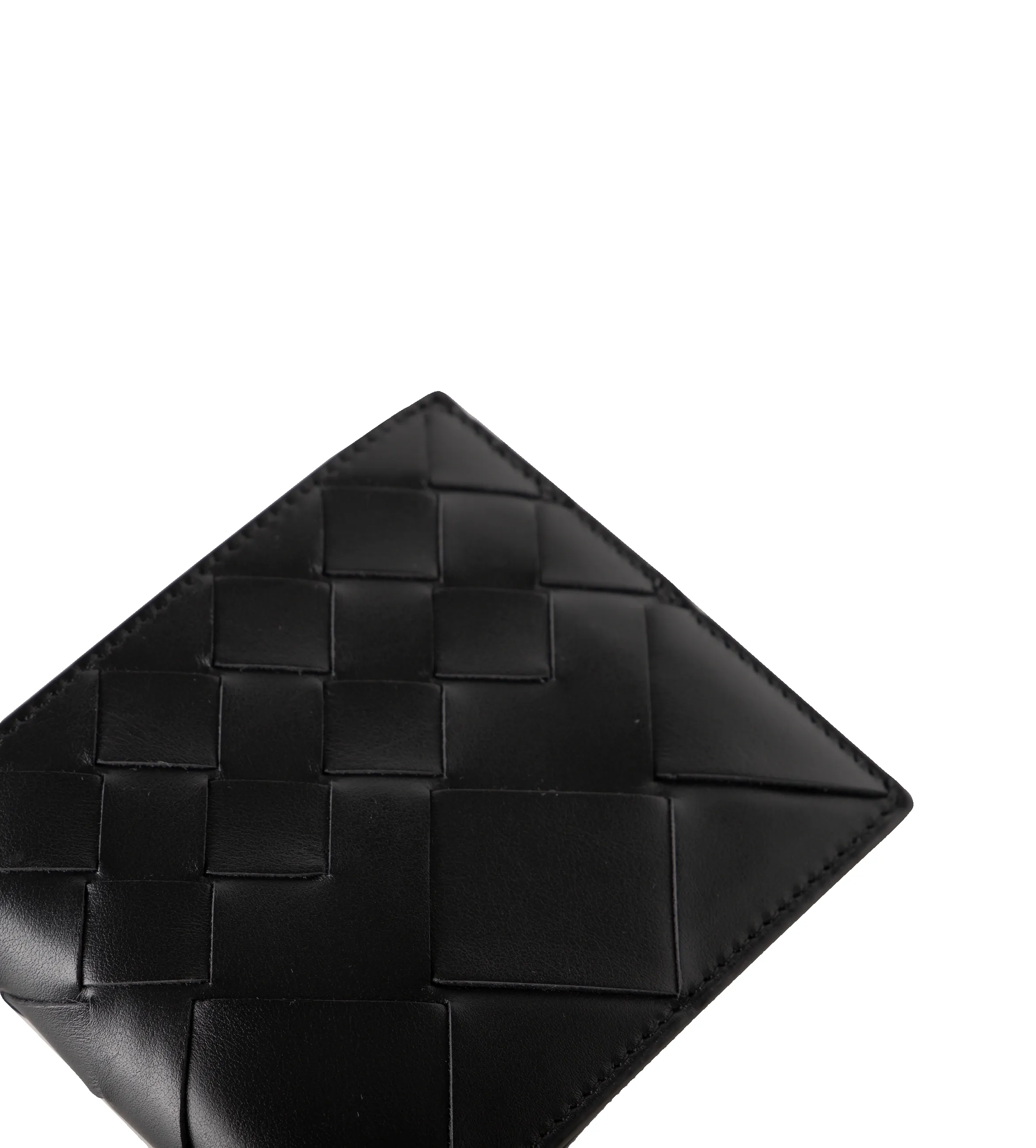 Intrecciato Bi-Fold Wallet Black Silver sold by FOUR Amsterdam product image thumbnail 2