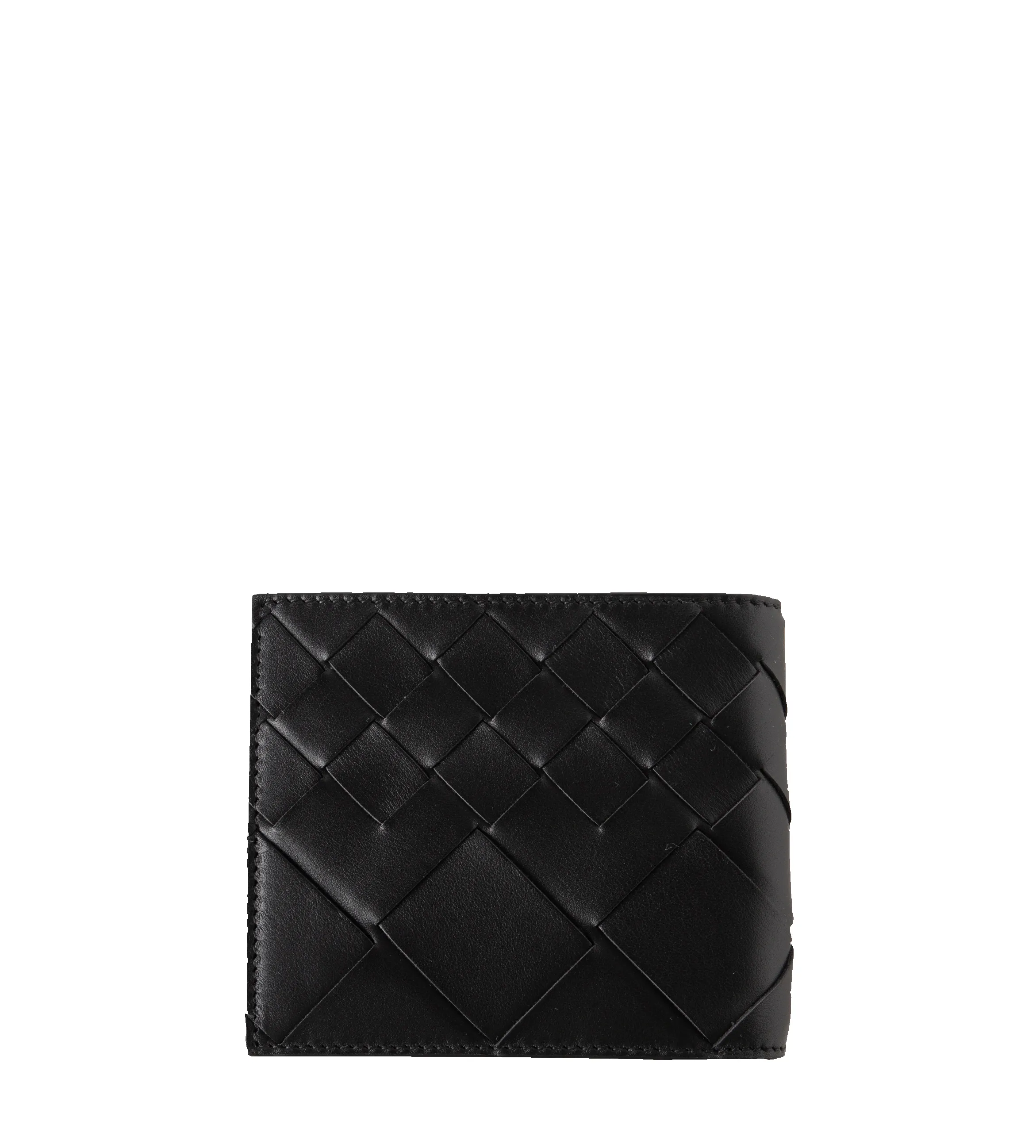 Intrecciato Bi-Fold Wallet Black Silver sold by FOUR Amsterdam product image thumbnail 3