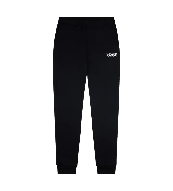 Circles Logo Sweatpants Black sold by FOUR Amsterdam