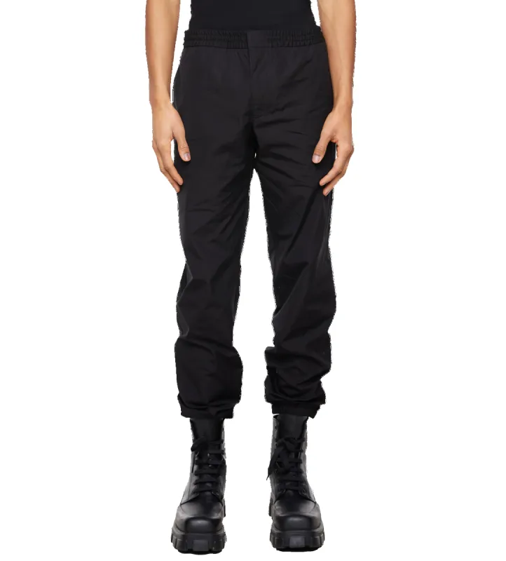 Re-Nylon Joggers Black made by Prada
