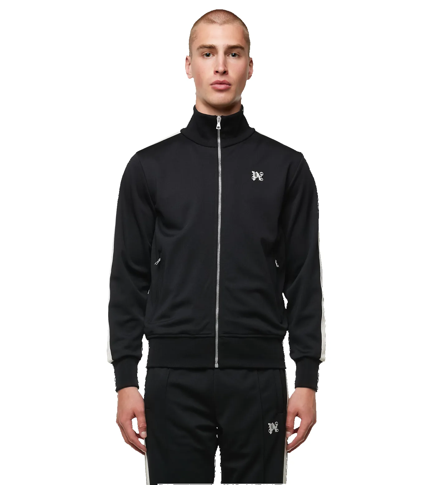 Classic Monogram Track Jacket Black sold by FOUR Amsterdam