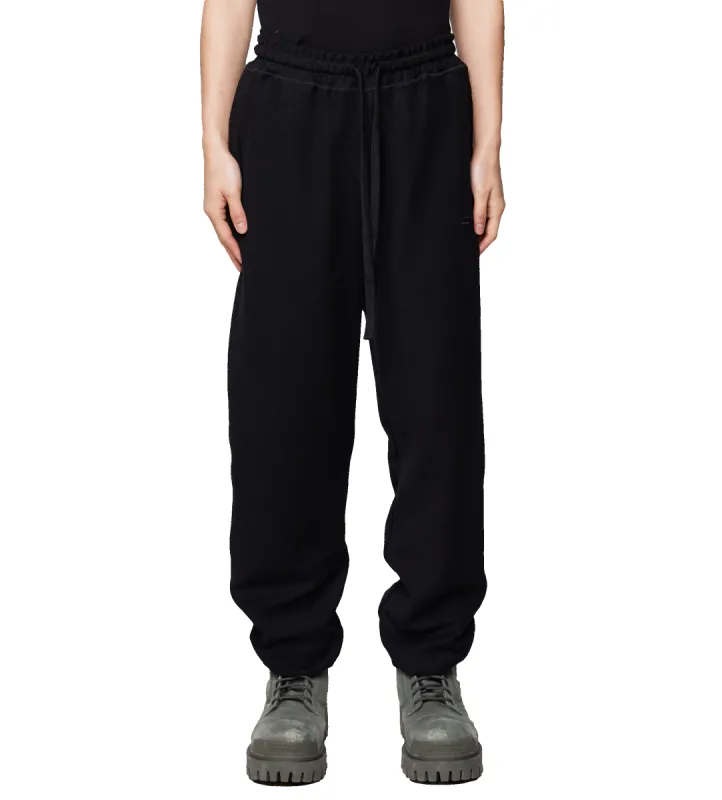 Wide Leg Cuffed Inside Out Black sold by FOUR Amsterdam