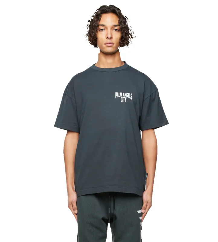 Washed Cotton T-shirt Grey sold by FOUR Amsterdam