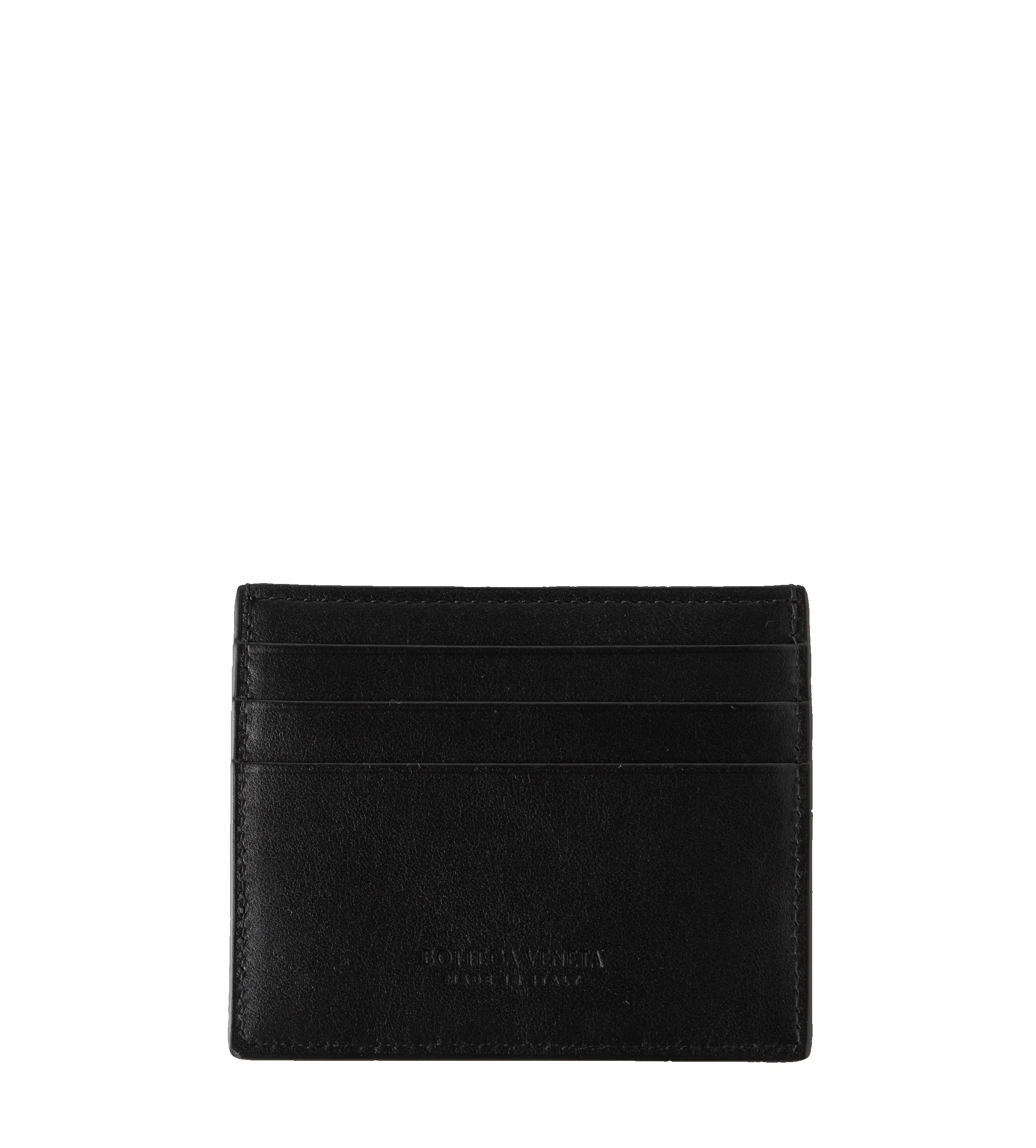 Intrecciato Leather Cardholder Black Silver sold by FOUR Amsterdam product image thumbnail 2