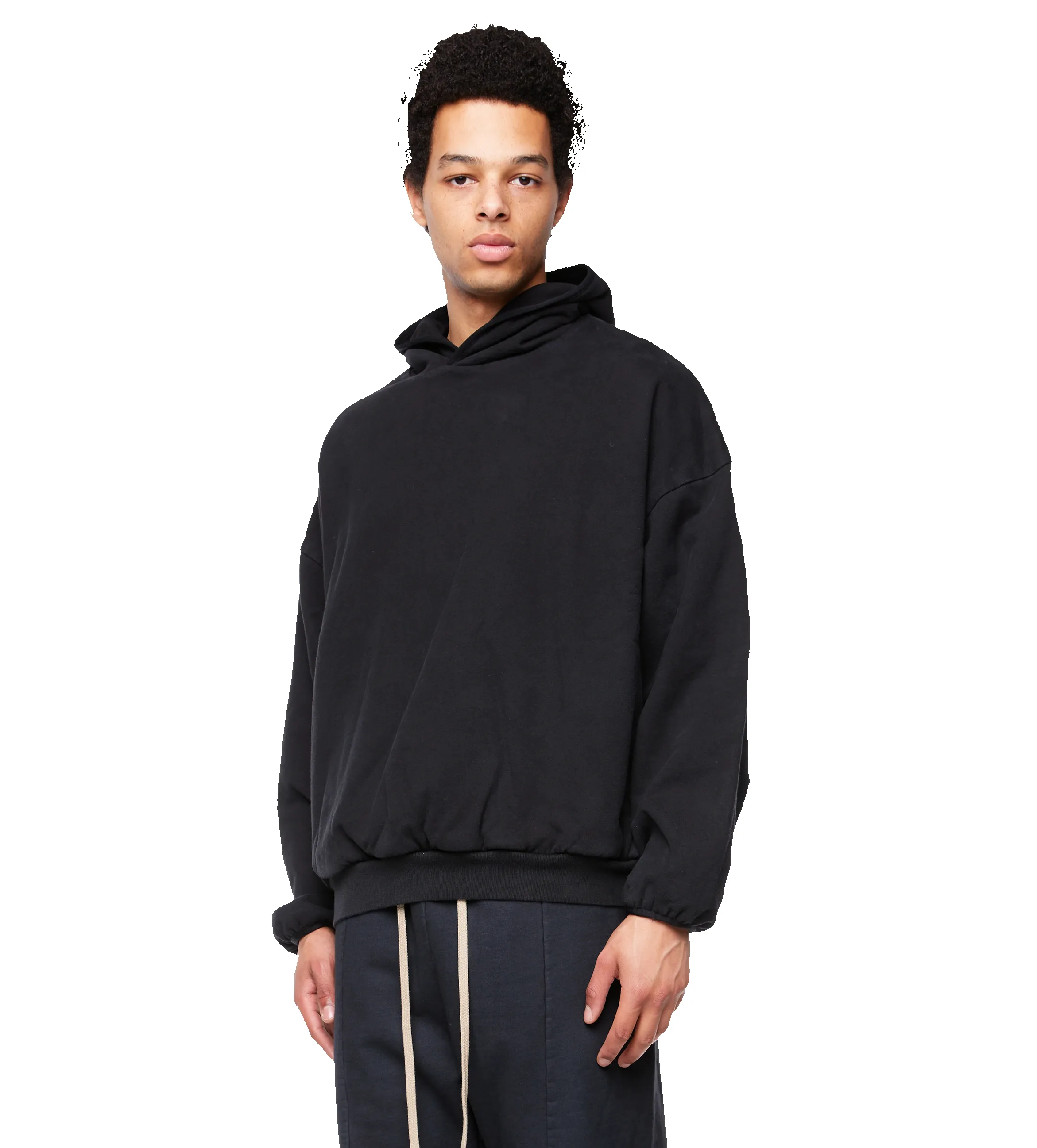 Patch Hoodie Black sold by FOUR Amsterdam product image thumbnail 5