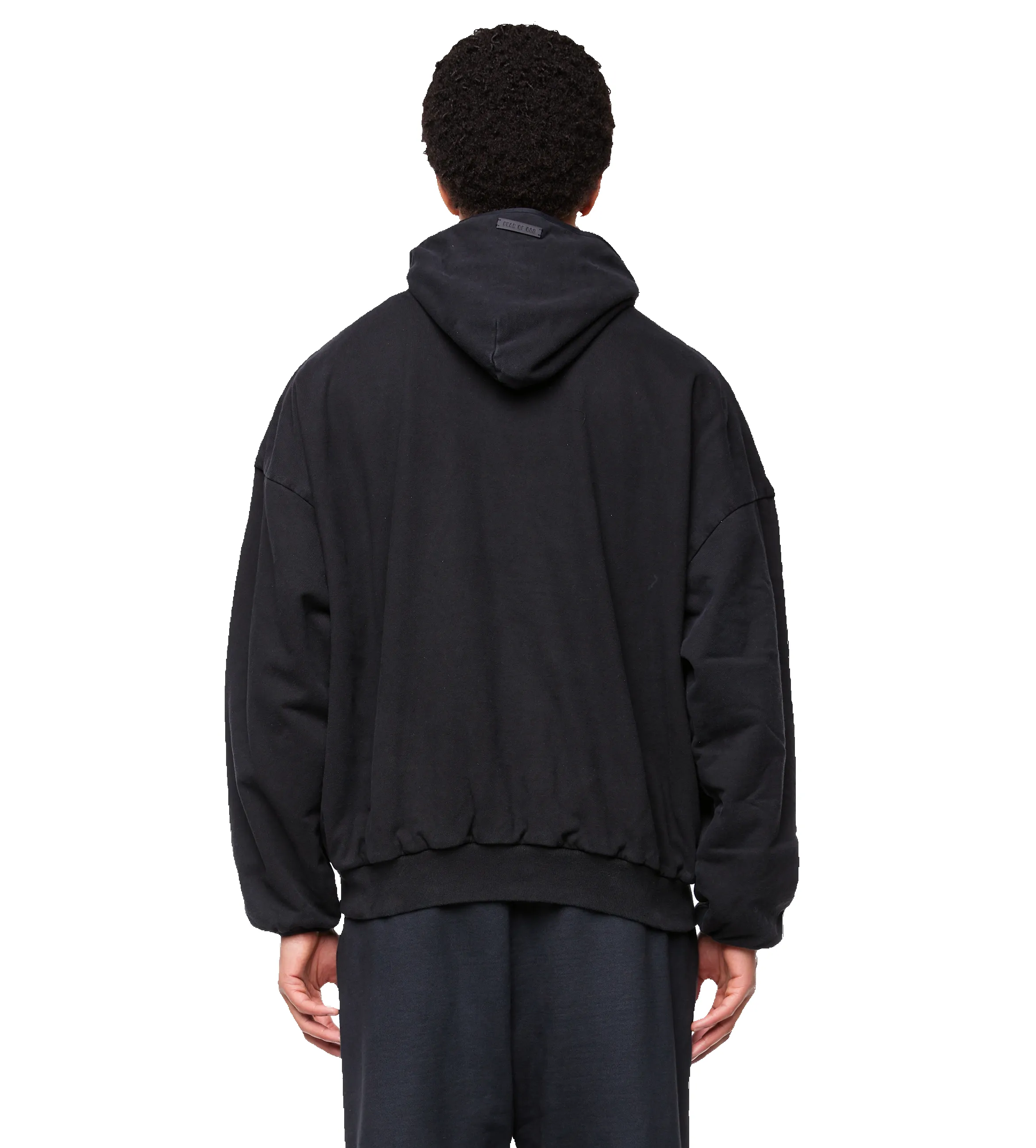Patch Hoodie Black sold by FOUR Amsterdam product image thumbnail 4