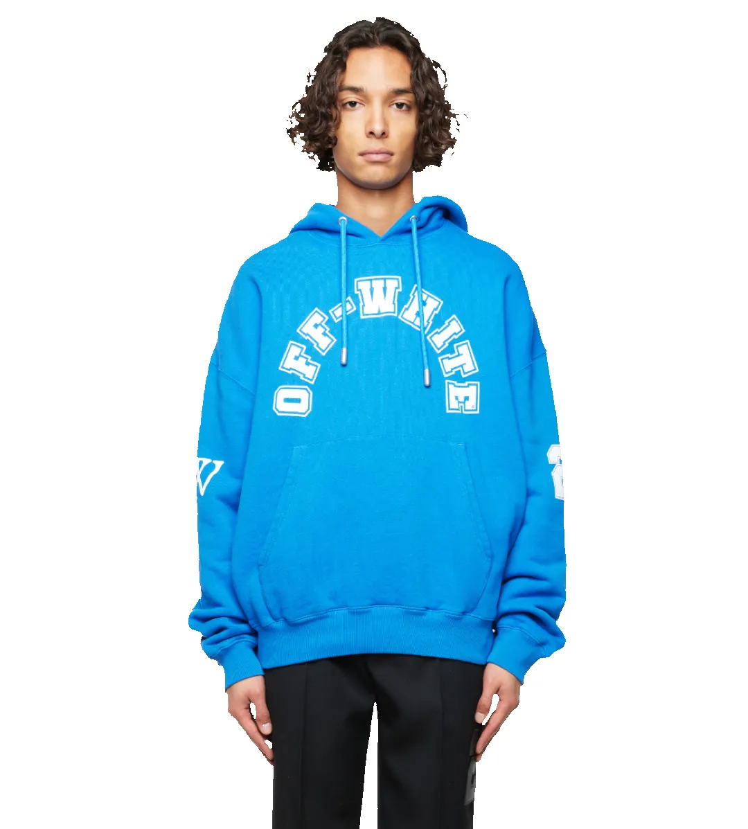 Oversized Football Hoodie Blue sold by FOUR Amsterdam