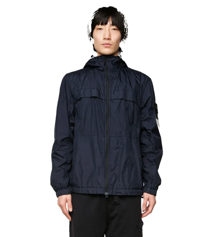 Compass-patch Lightweight Jacket Navy sold by FOUR Amsterdam
