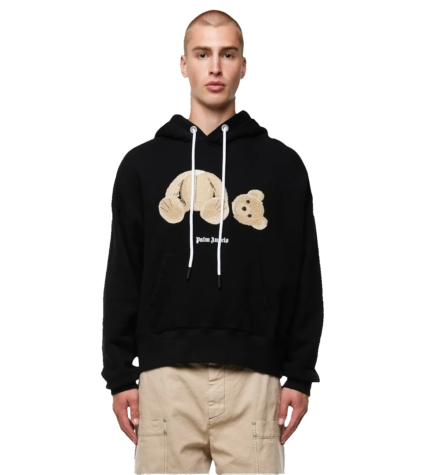 Bear Hoodie Black sold by FOUR Amsterdam