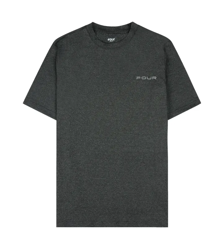 Sportswear T-shirt Melange Dark Grey sold by FOUR Amsterdam