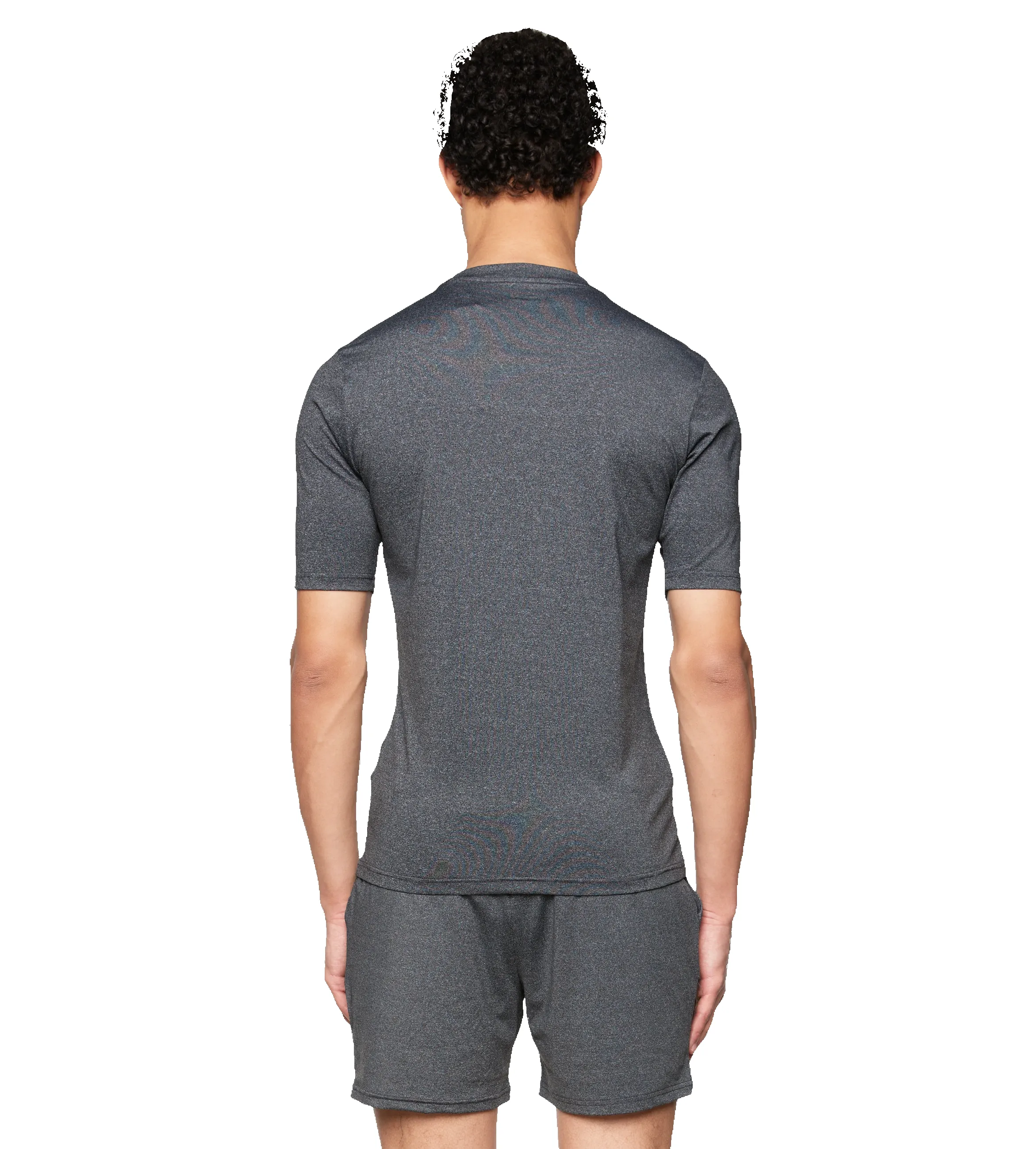 Sportswear T-shirt Melange Dark Grey sold by FOUR Amsterdam product image thumbnail 5