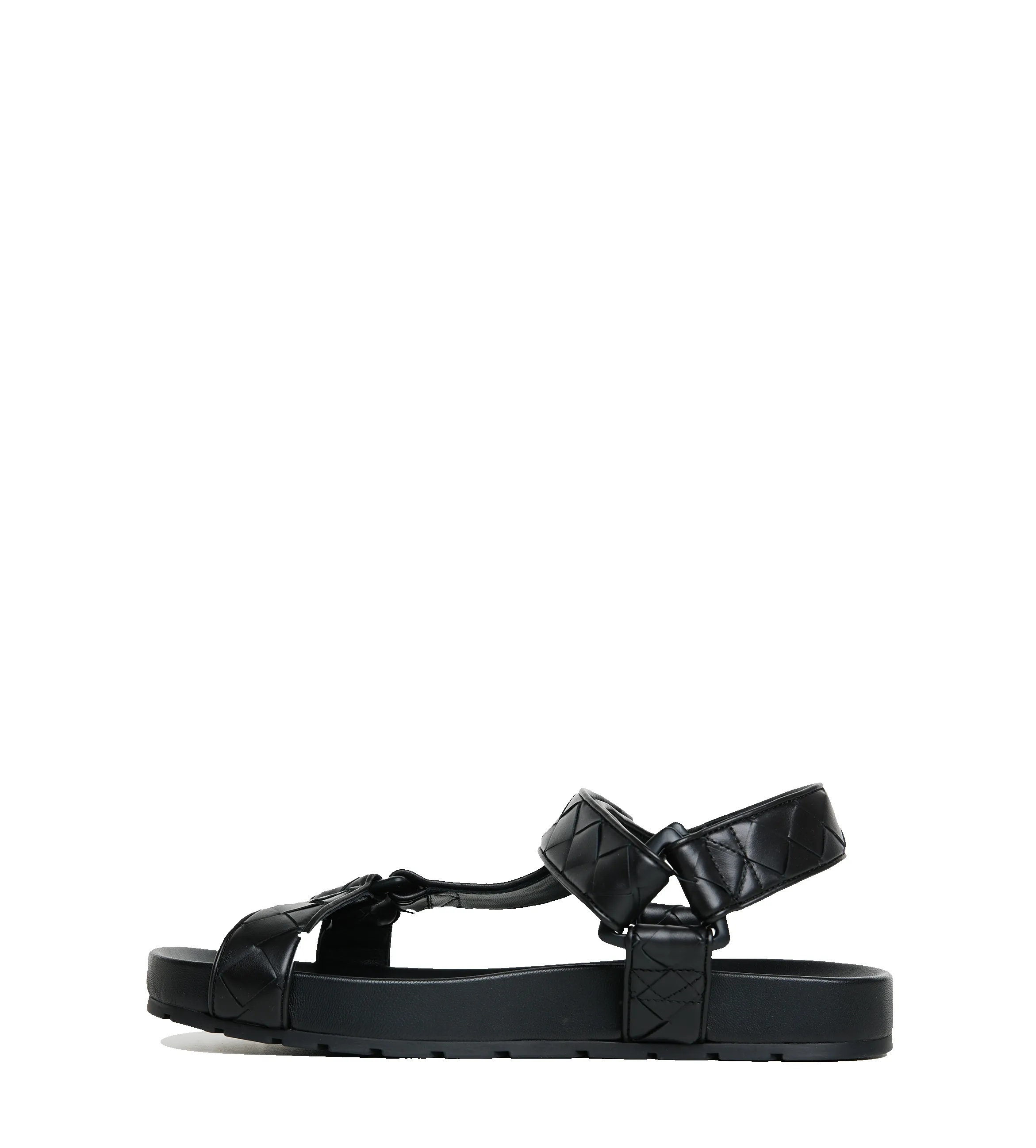 Intrecciato Sandals Black sold by FOUR Amsterdam product image thumbnail 3