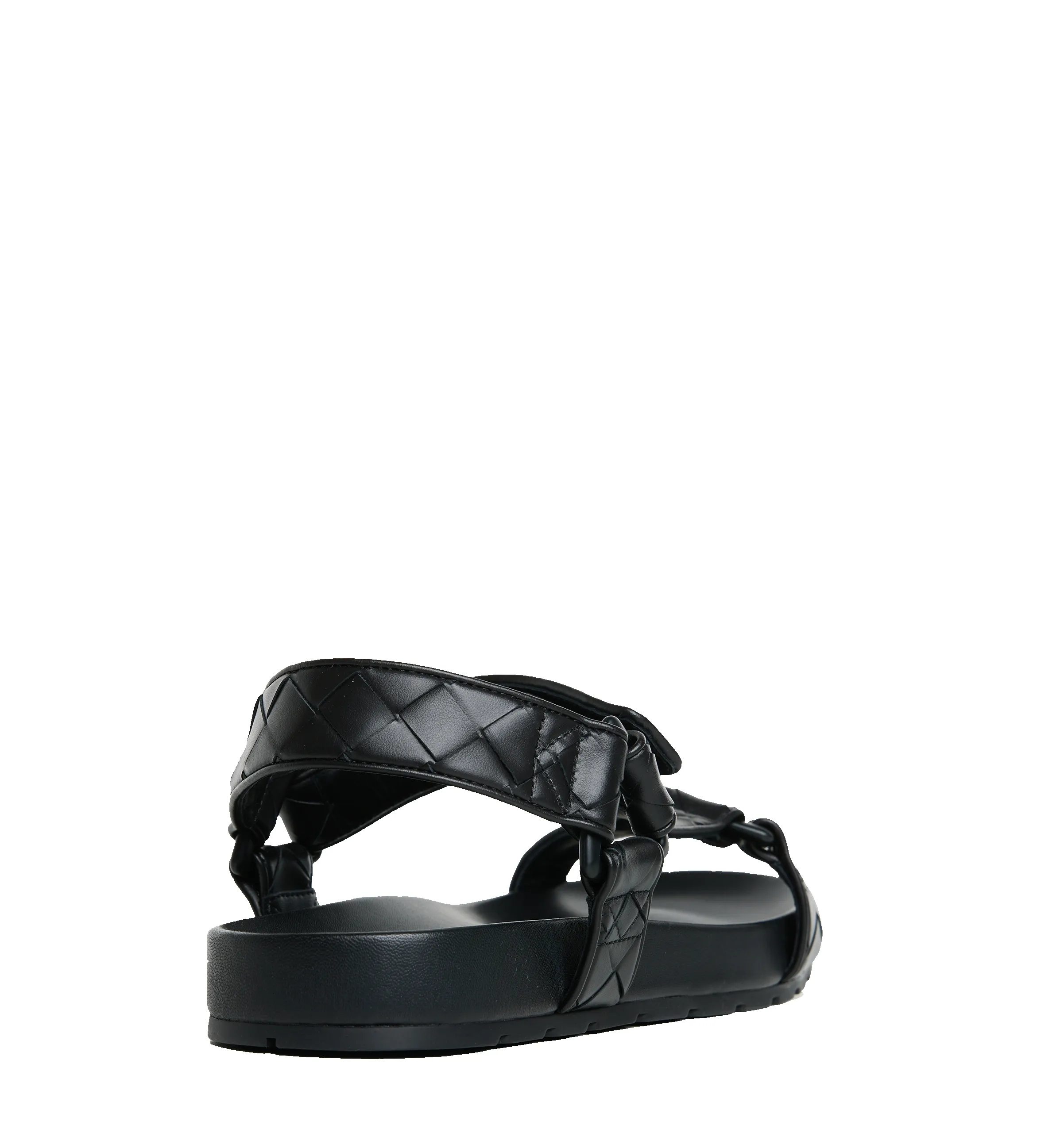 Intrecciato Sandals Black sold by FOUR Amsterdam product image thumbnail 2