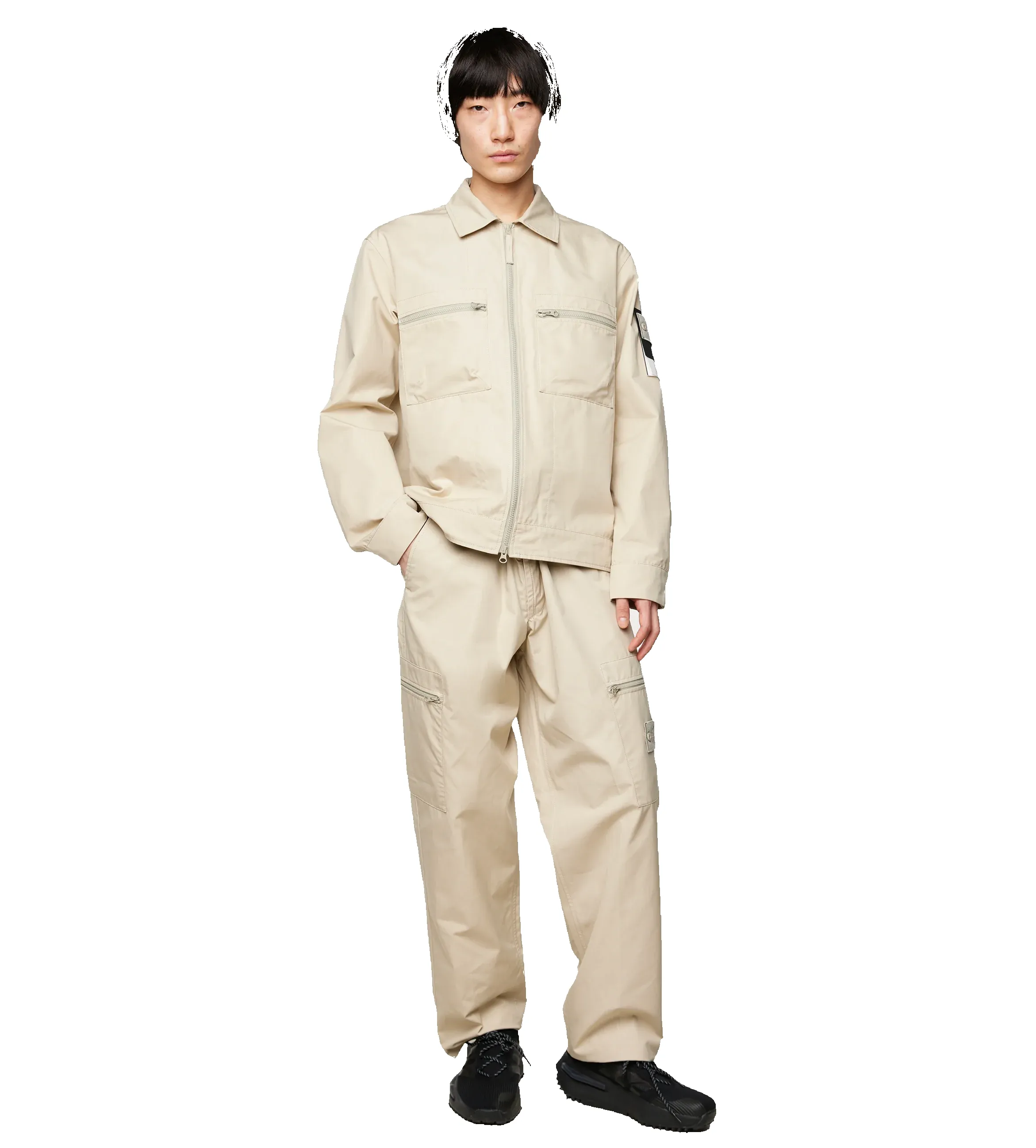 Cargo Pants Beige sold by FOUR Amsterdam product image thumbnail 2