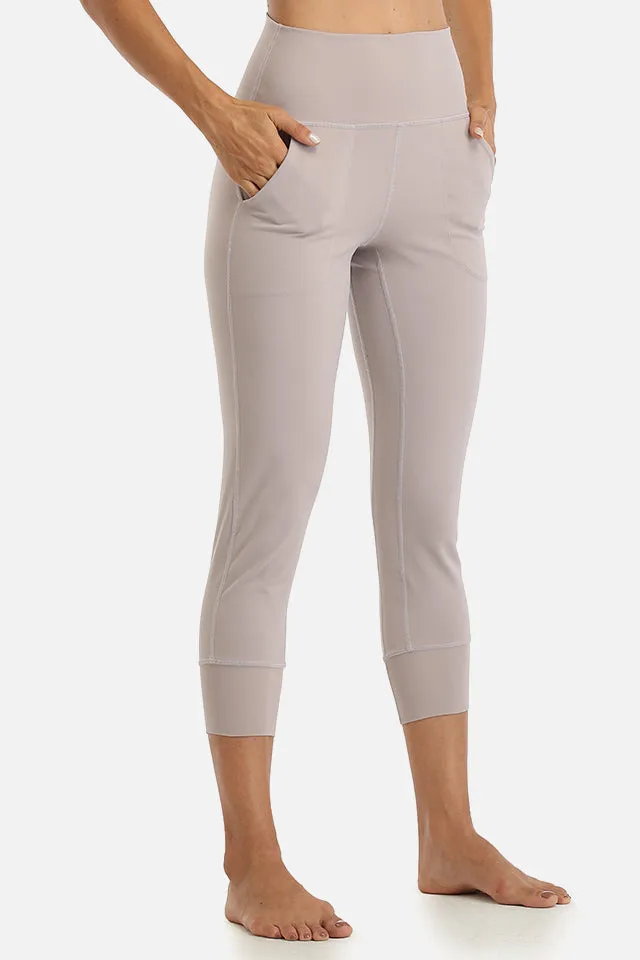 High Waisted Capri Length Jogger 21'' Inseam sold by Colourful Koala product image thumbnail 2