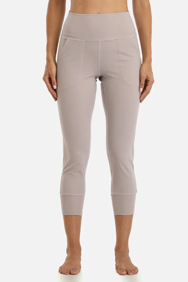 High Waisted Capri Length Jogger 21'' Inseam sold by Colourful Koala product image thumbnail 4