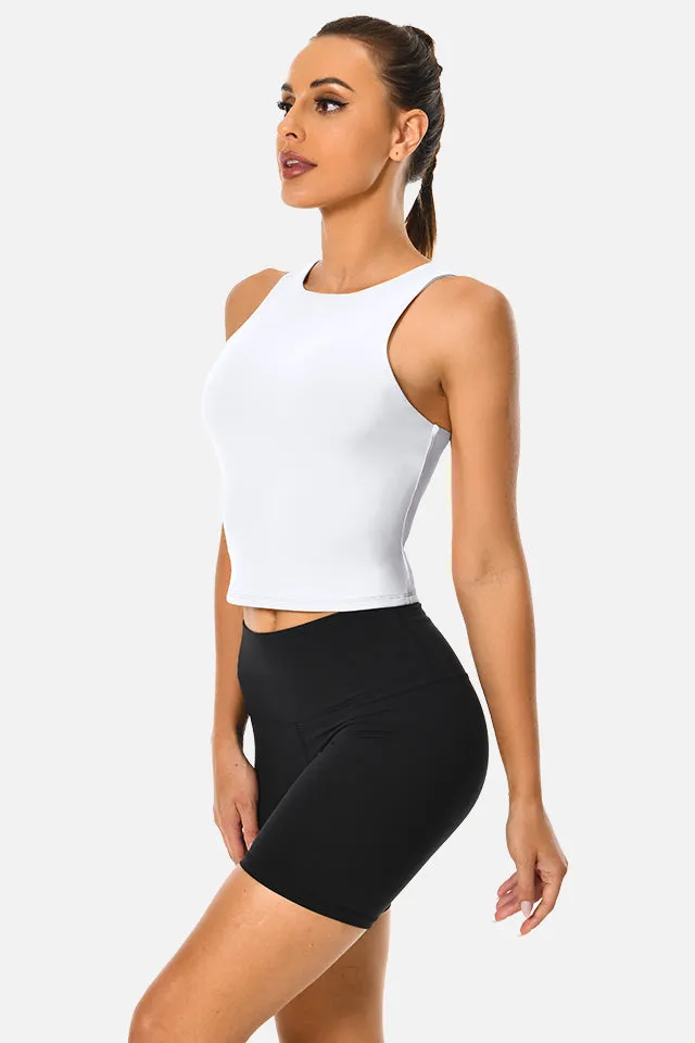 Body Contour Crop Tank sold by Colourful Koala product image thumbnail 4