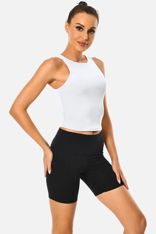 Body Contour Crop Tank sold by Colourful Koala product image thumbnail 5
