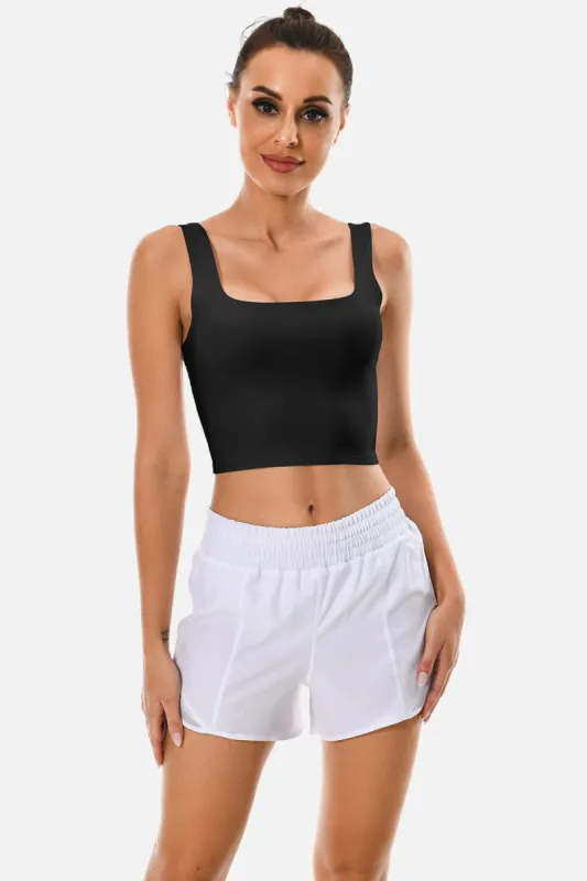 Body Contour Square Neck Double Lined Tank sold by Colourful Koala