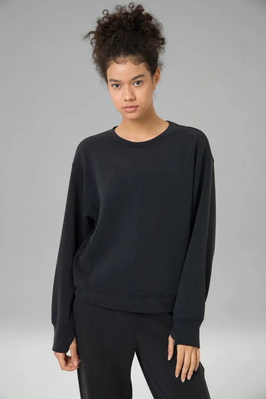 Velvra Modal Crewneck Long Sleeve Sweatshirt sold by Colourful Koala