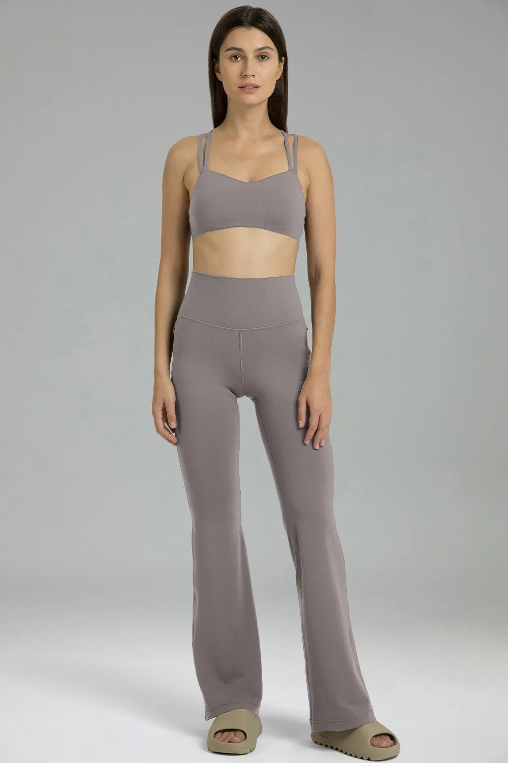 Dreamlux Zip Pocket Flared Bootcut Yoga Pant 29.5" sold by Colourful Koala product image thumbnail 4