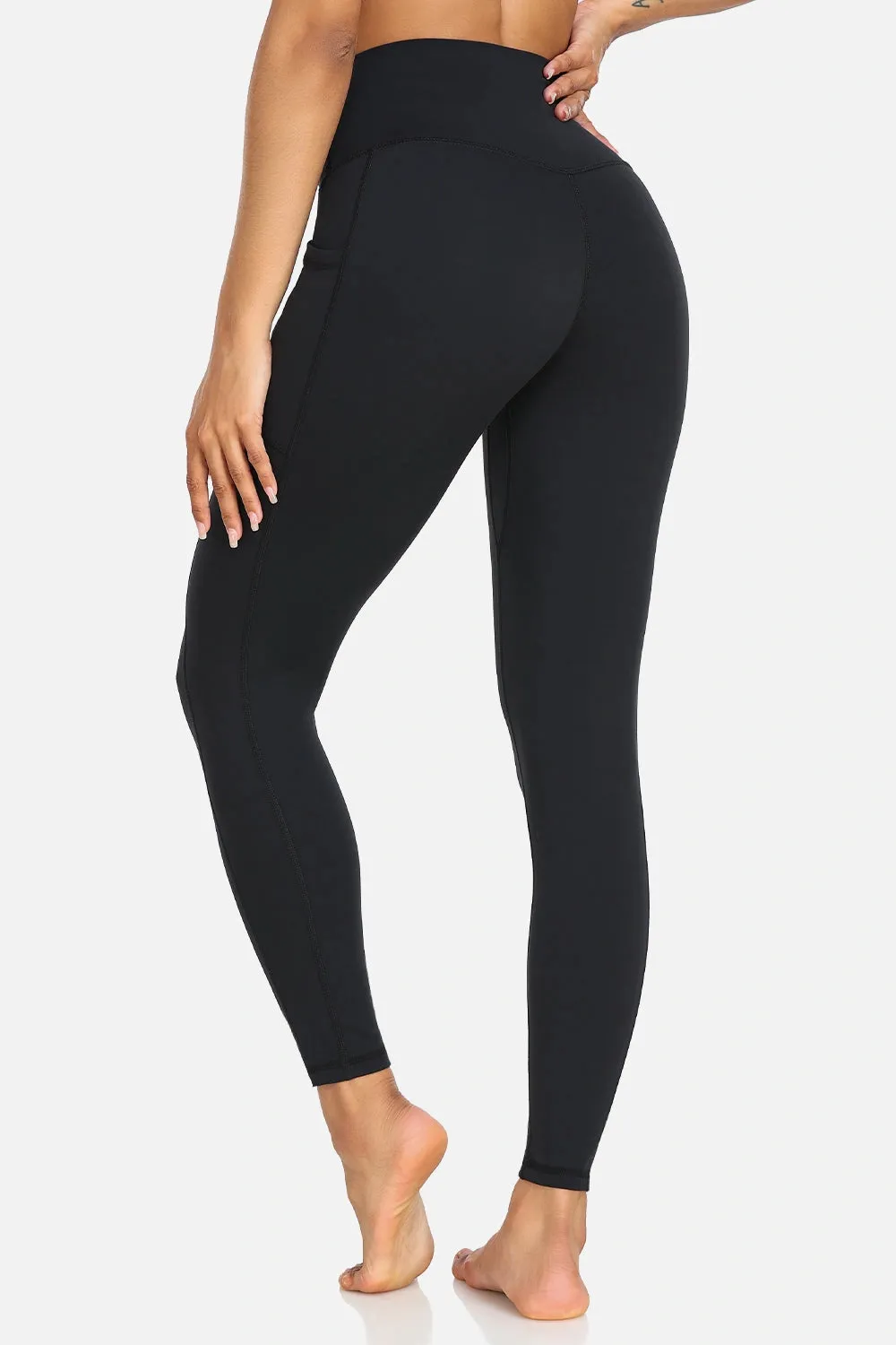 Colorfulkoala - Essential No-Roll High Waisted Sports Leggings 25" w/Pockets sold by Colourful Koala product image thumbnail 4