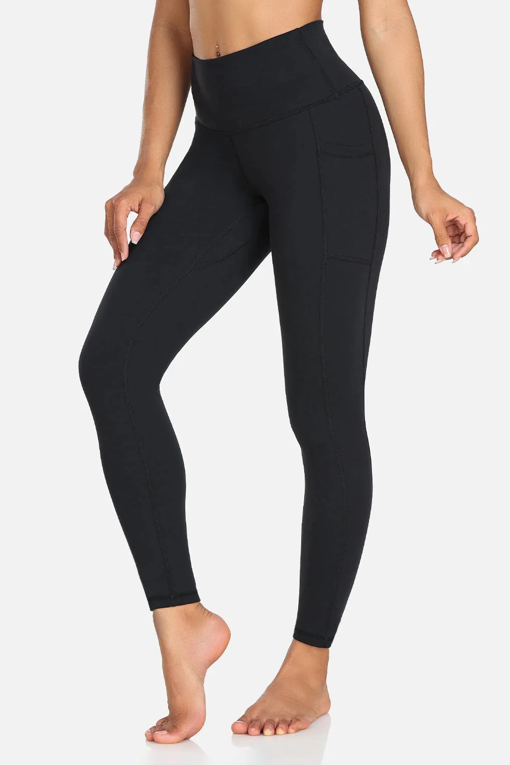 Colorfulkoala - Essential No-Roll High Waisted Sports Leggings 25" w/Pockets sold by Colourful Koala product image thumbnail 2